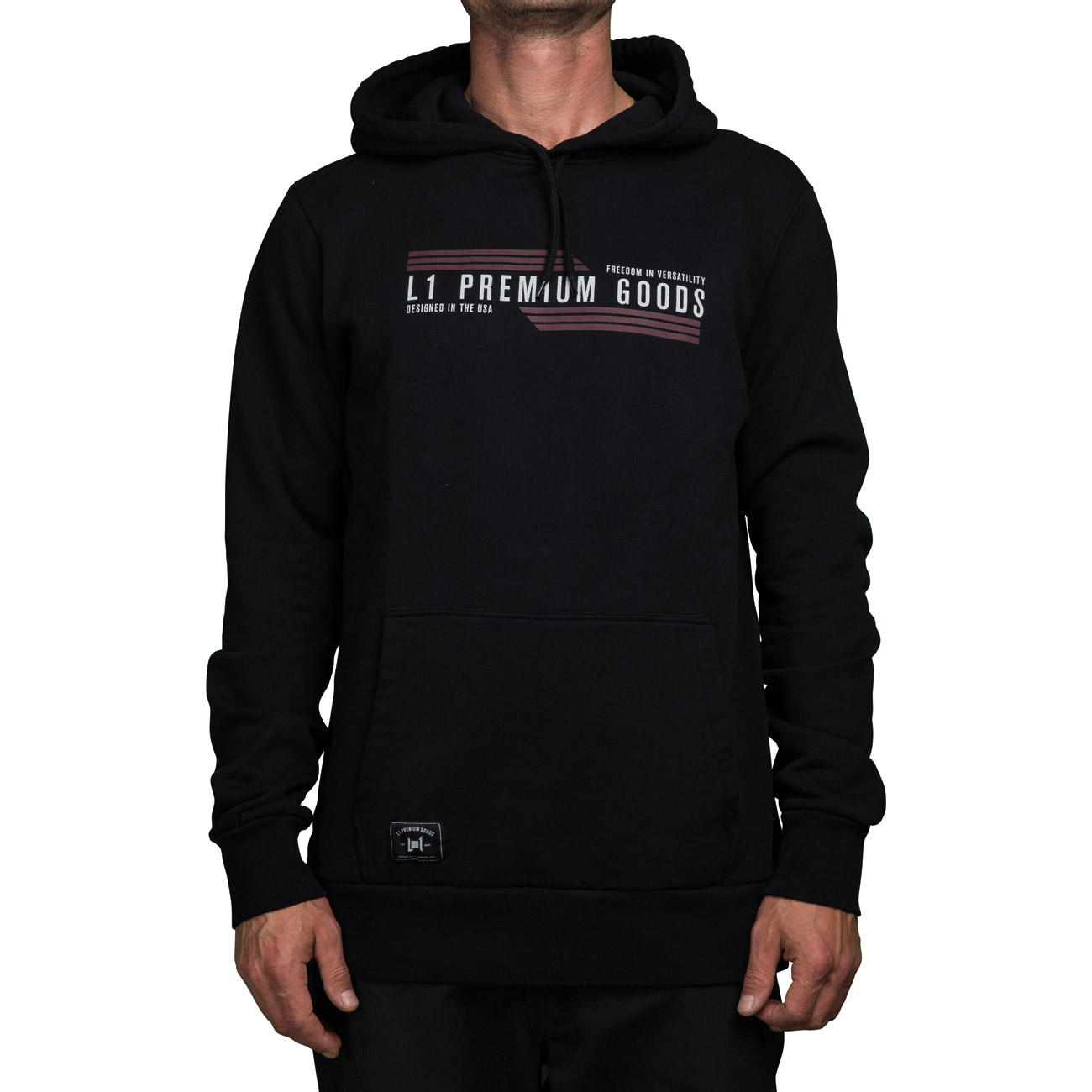 L1 Herren Hoodie WORDMARK PULLOVER ´21