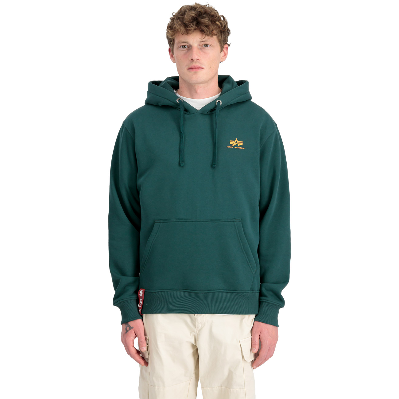 Alpha Industries Herren Hoodie Basic Hoody Small Logo