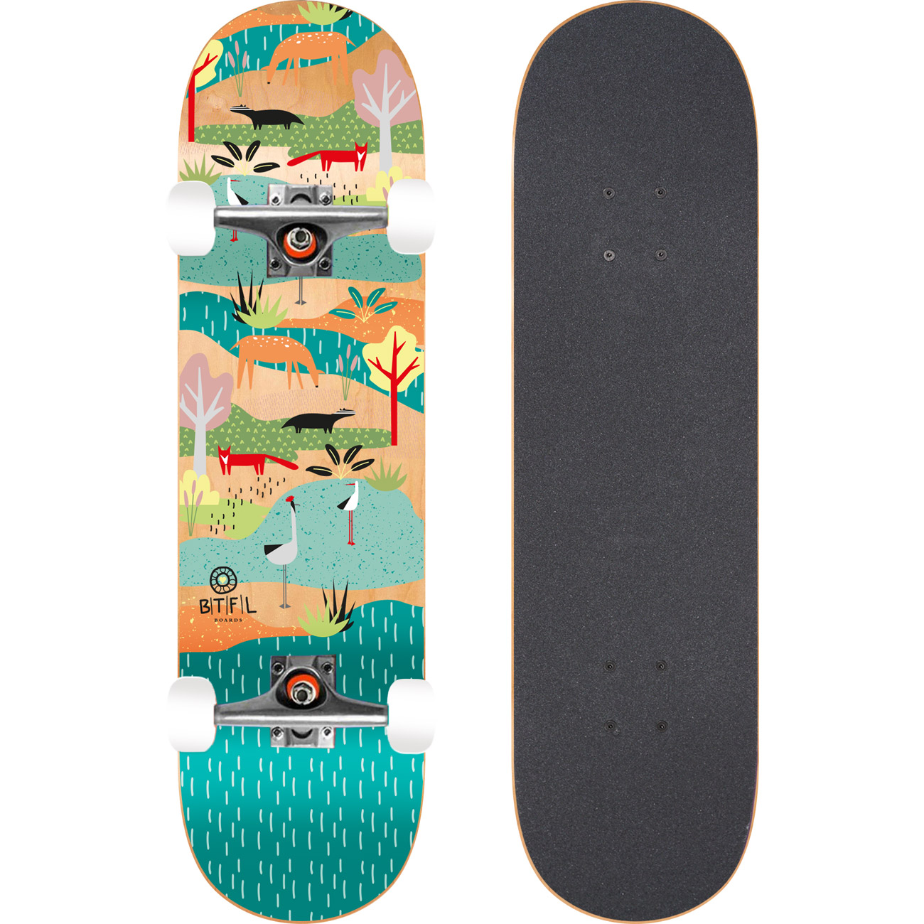 BTFL Kinder Skateboard Complete BJOERK