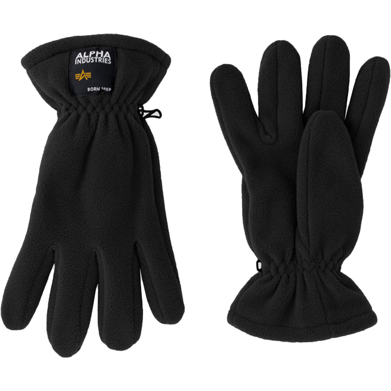 Alpha Industrie Fingerhandschuh Label Fleece Gloves