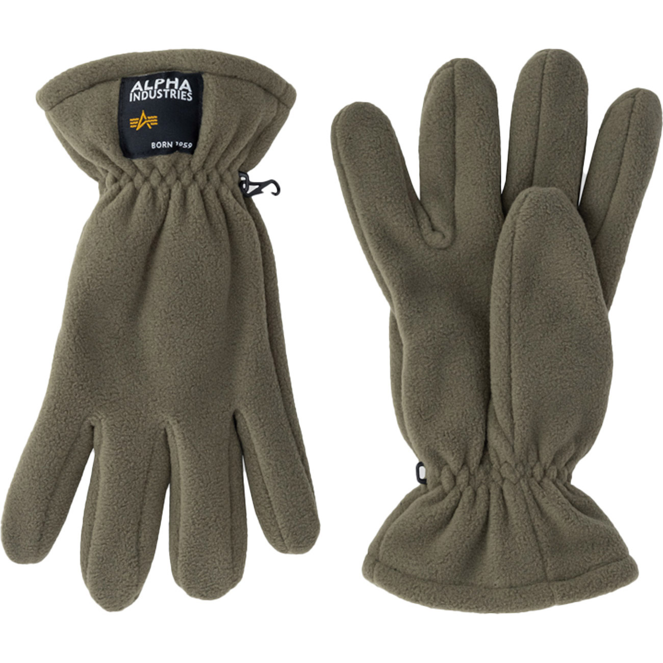 Alpha Industrie Fingerhandschuh Label Fleece Gloves