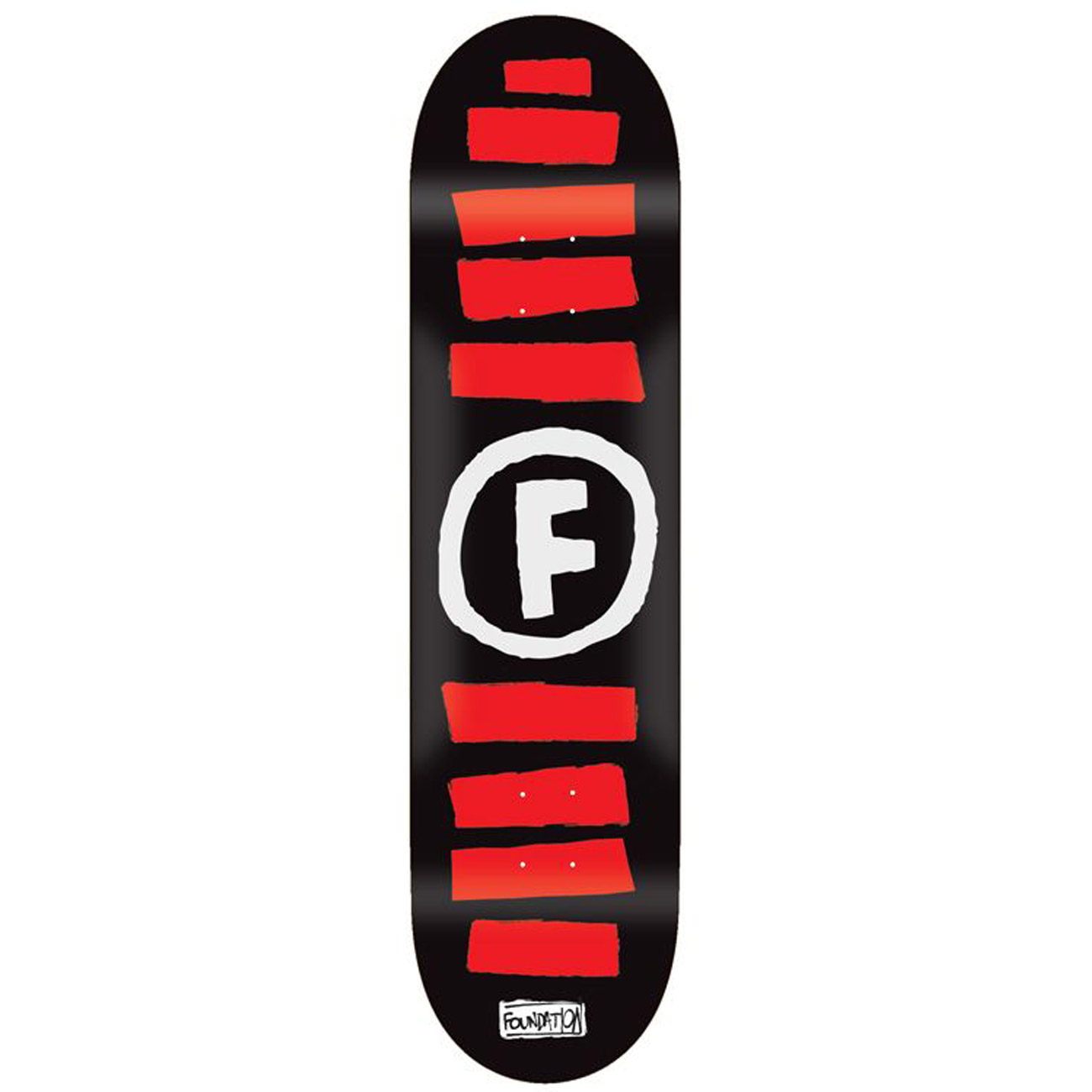 Foundation Skateboard Deck Doodle Stripe