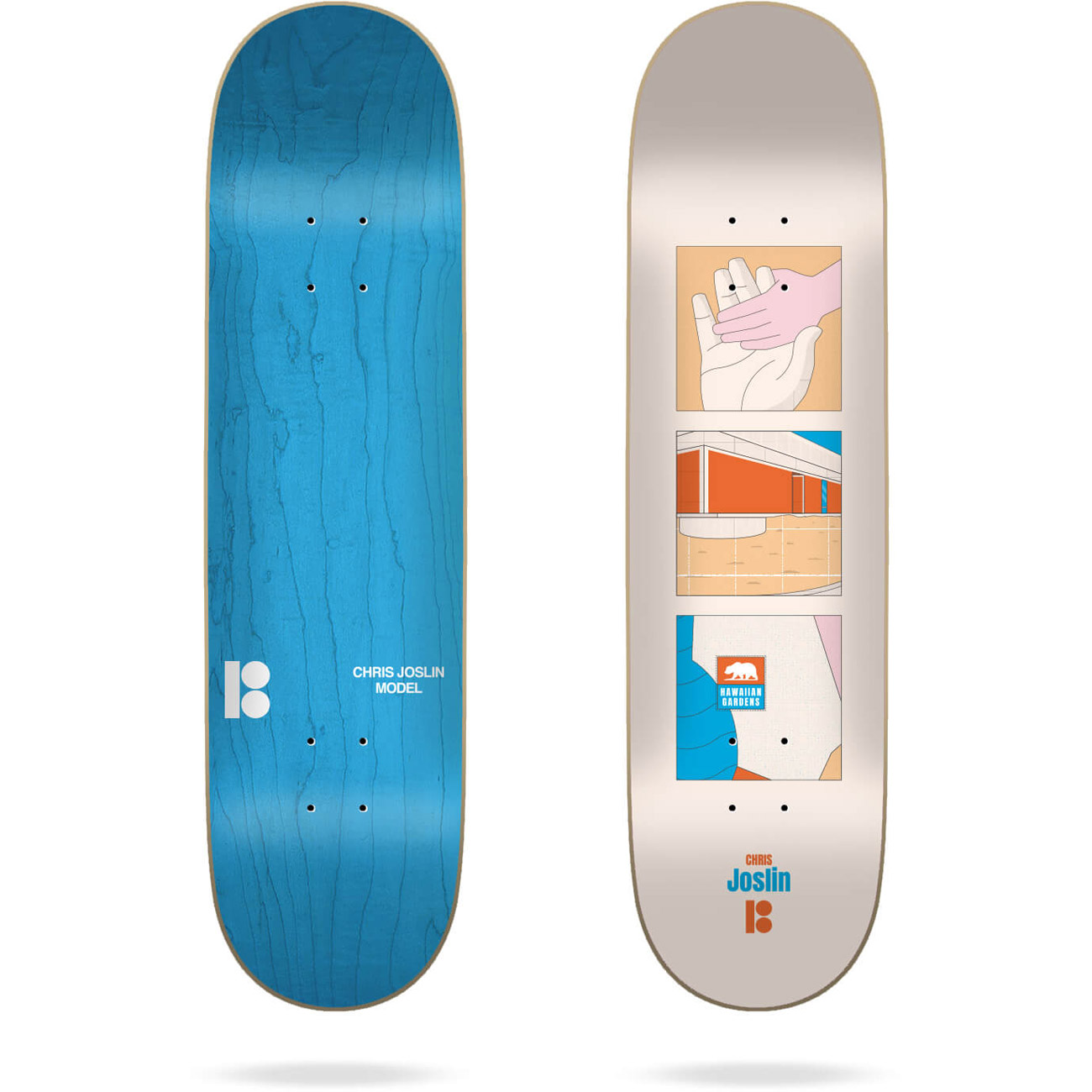 Plan B Skateboard Deck Squares Joslin