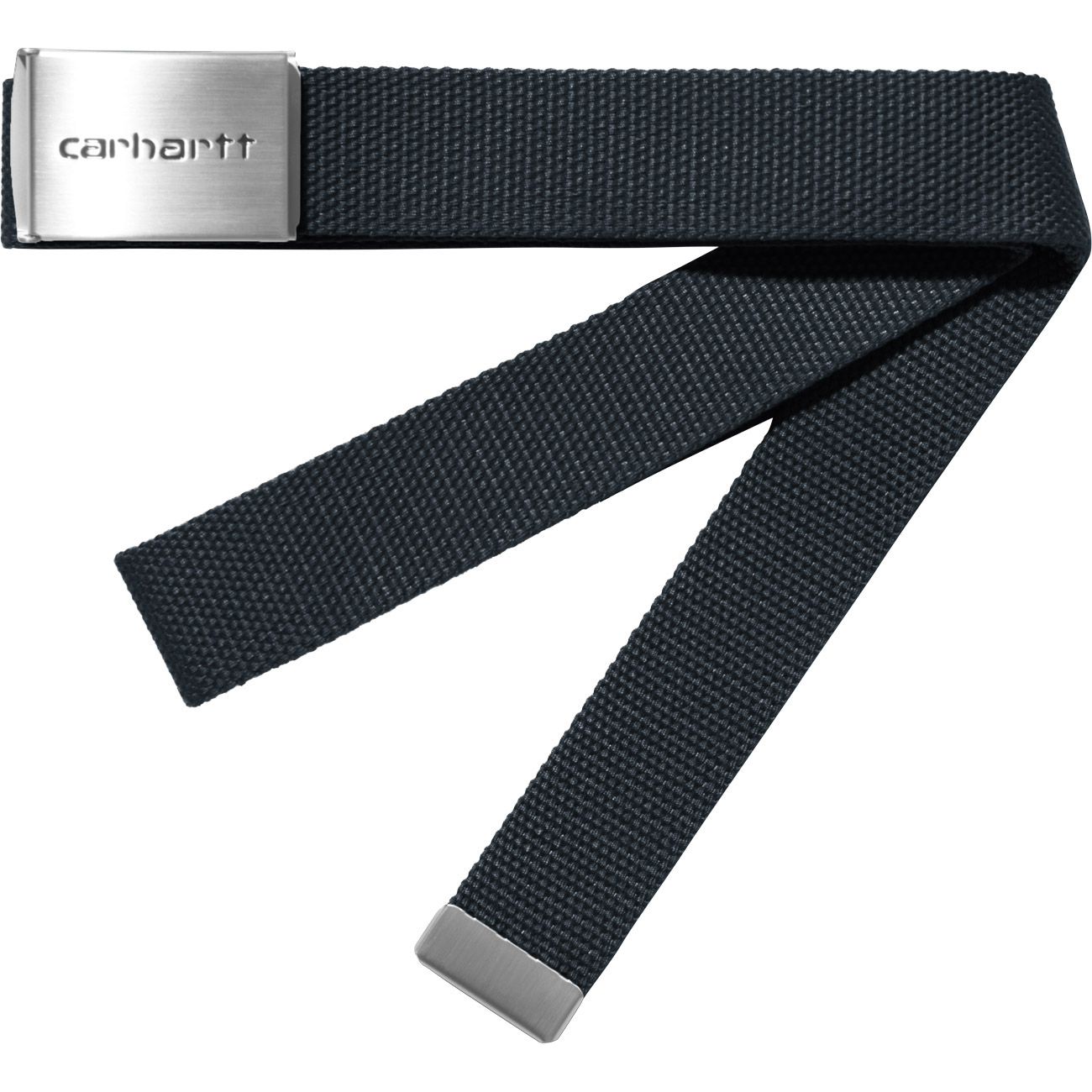 Carhartt WIP Textilgürtel Clip Belt Chrome