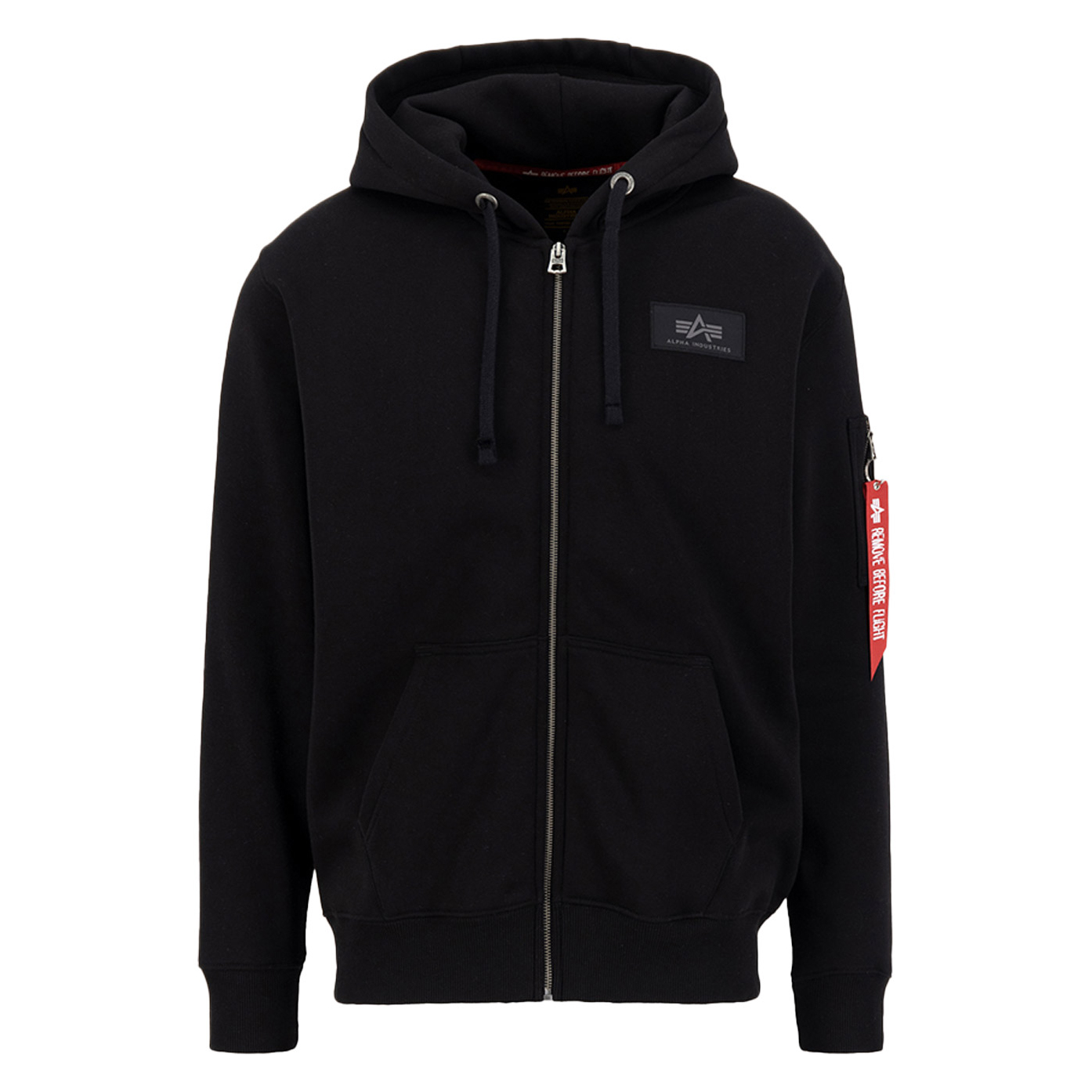 Alpha Industries Herren Hoodie Back Print Zip Hoody