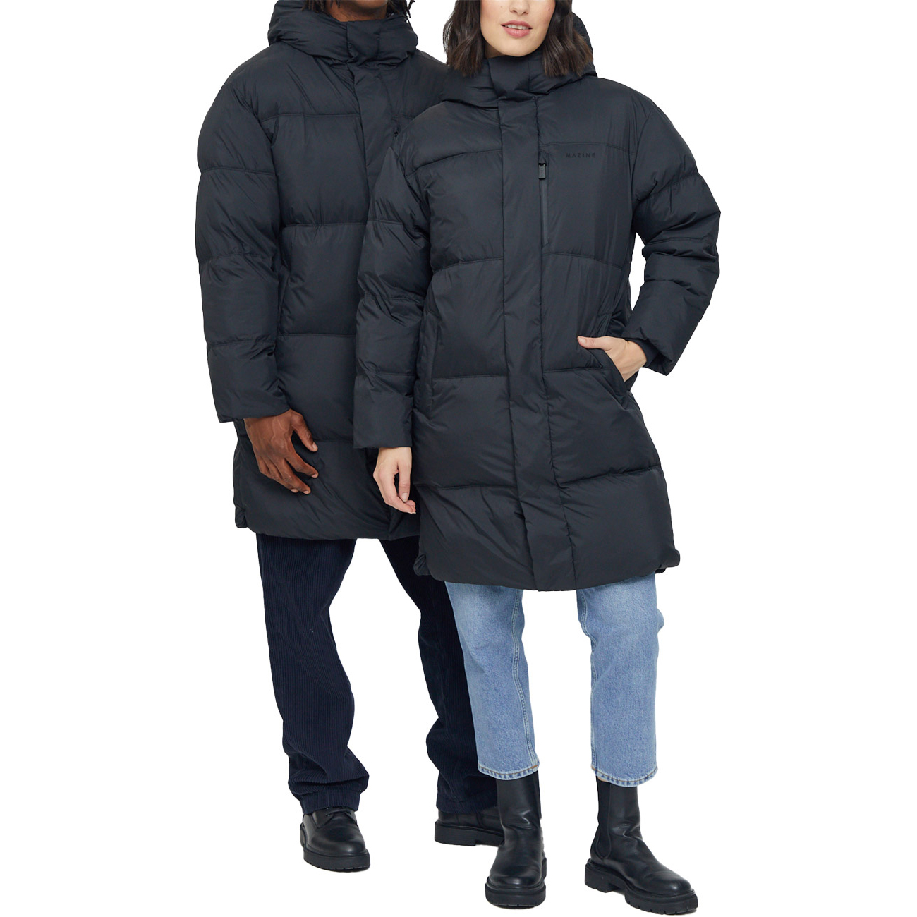 Mazine Mantel Moose Puffer Coat Unisex