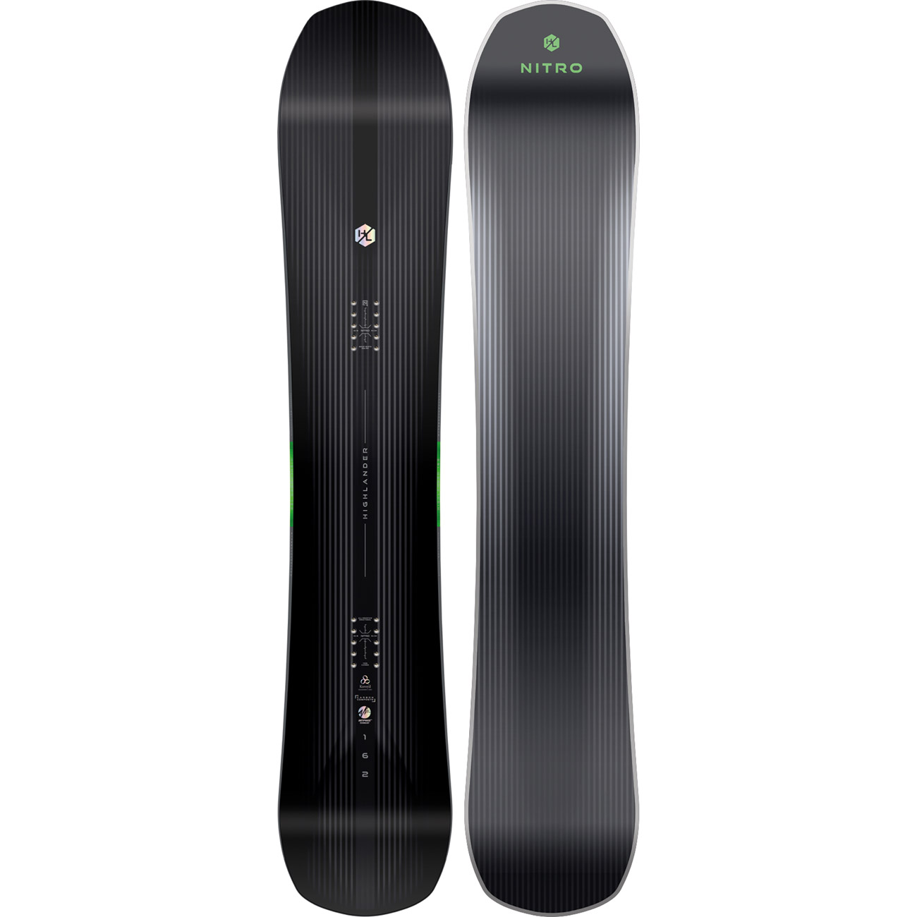 Nitro Herren All Mountain Snowboard HIGHLANDER