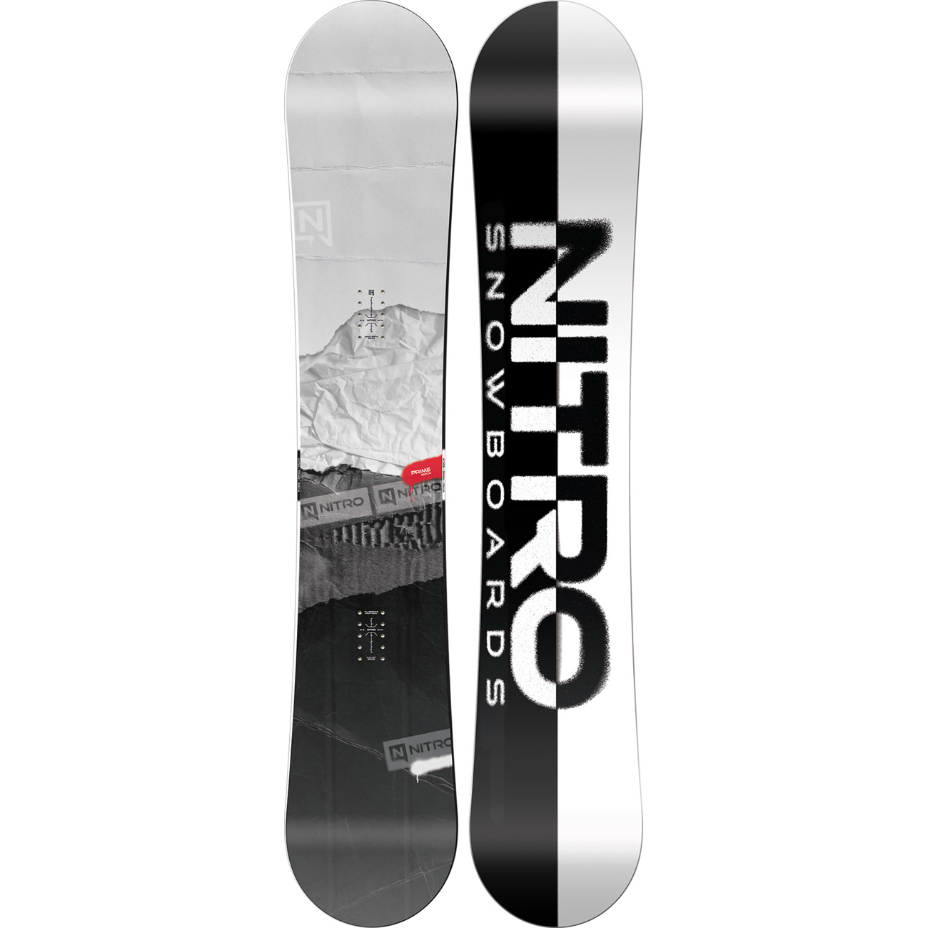 Nitro Herren All Mountain Snowboard PRIME RAW