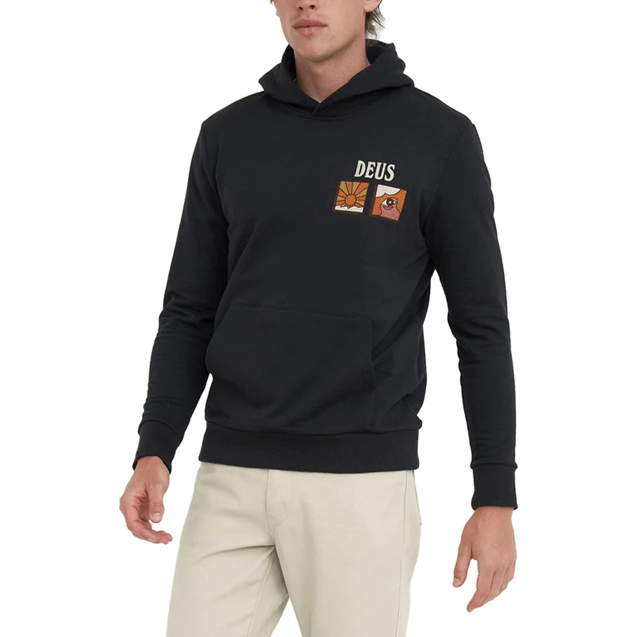 Deus Herren Zip Hoodie Max Speed Hoodie