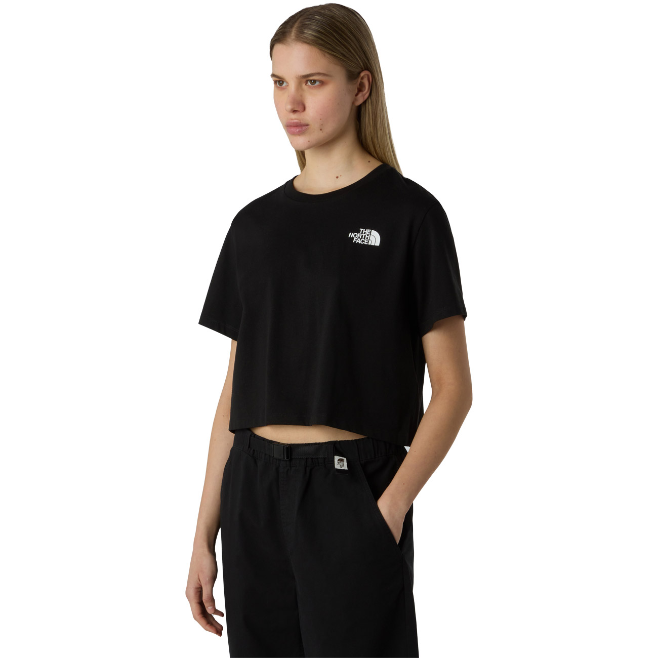 The North Face Damen T-Shirt W SIMPLE DOME CROPPED SLIM TEE