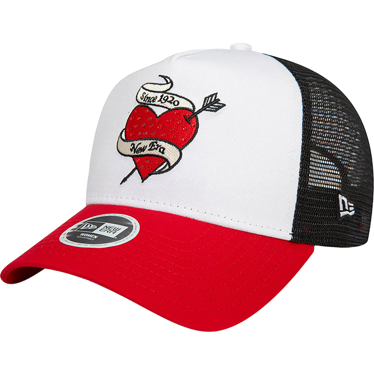 New Era Rhinestone Damen A-Frame Trucker Cap