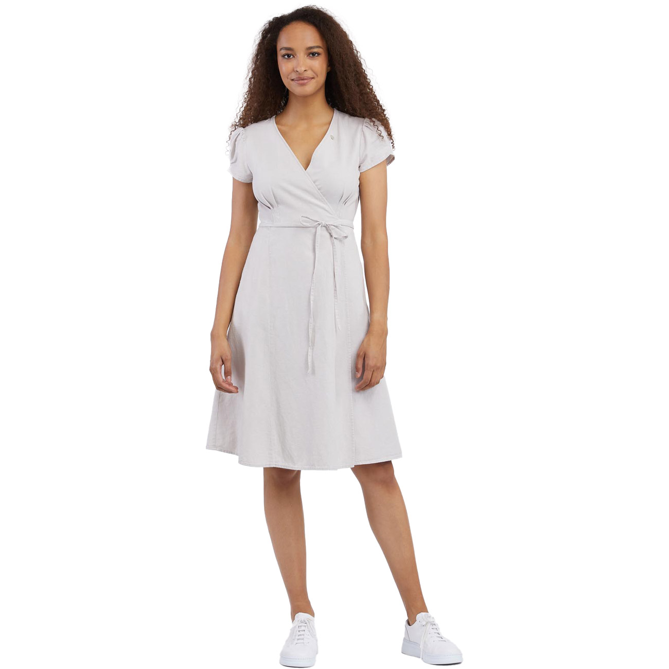 Ragwear Damen Kleid LOWENNA LINEN