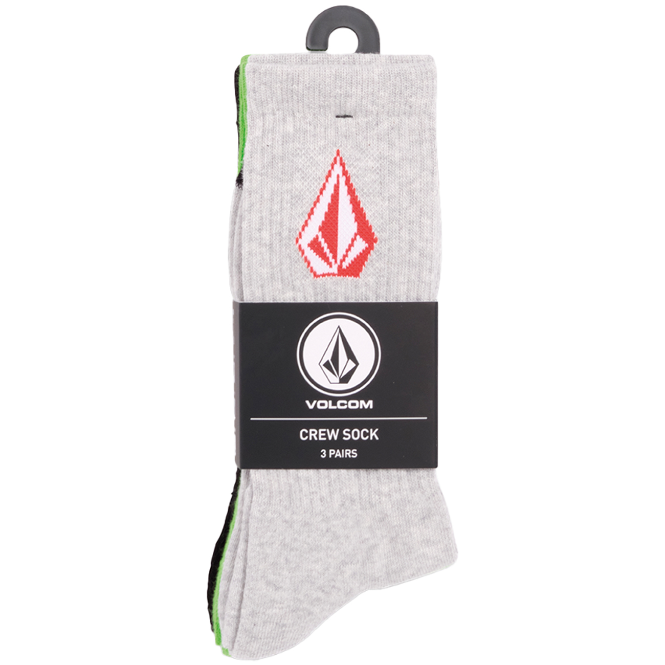 Volcom Herren Socken FULL STONE SOCK 3PK