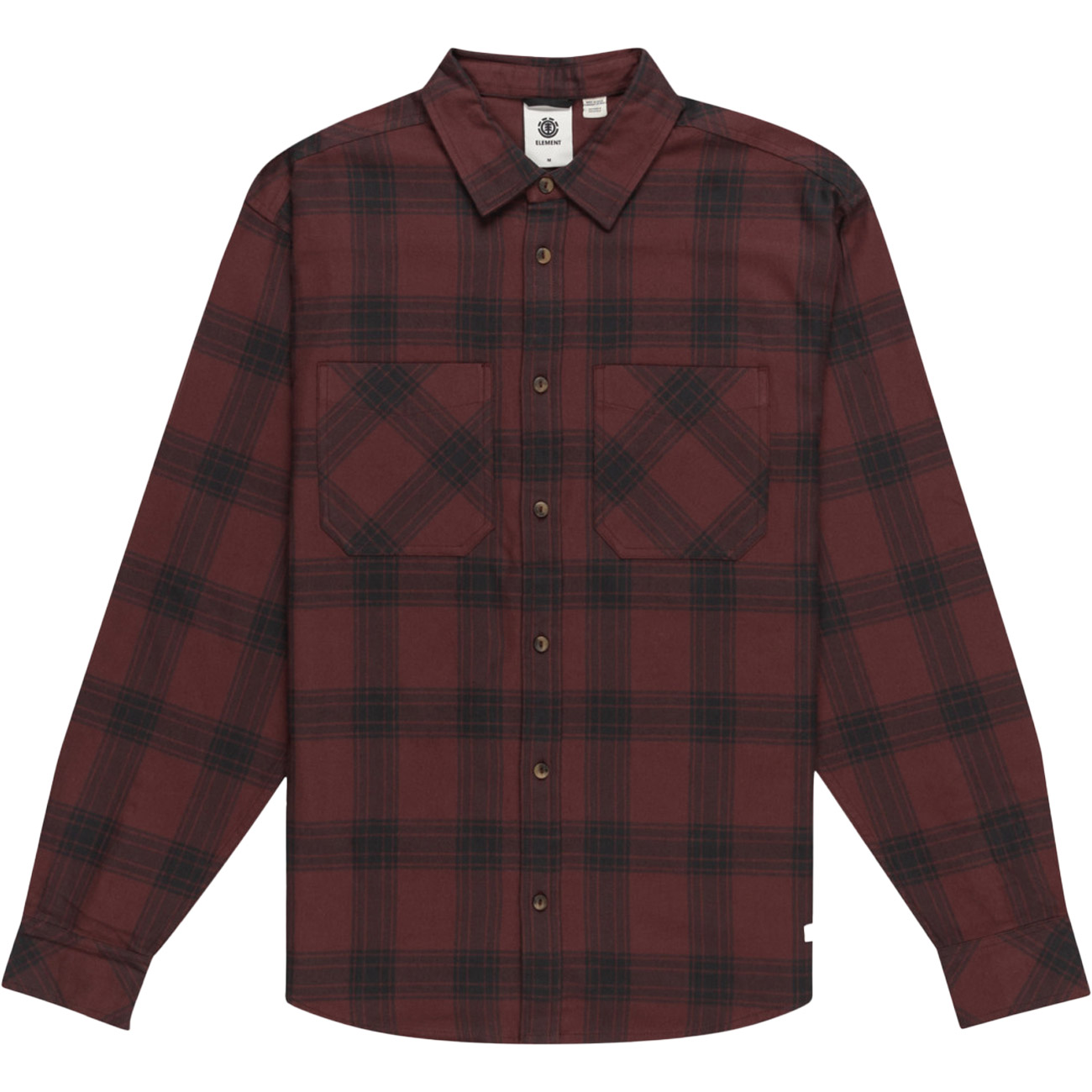Element Herren Hemd COMPASS LS