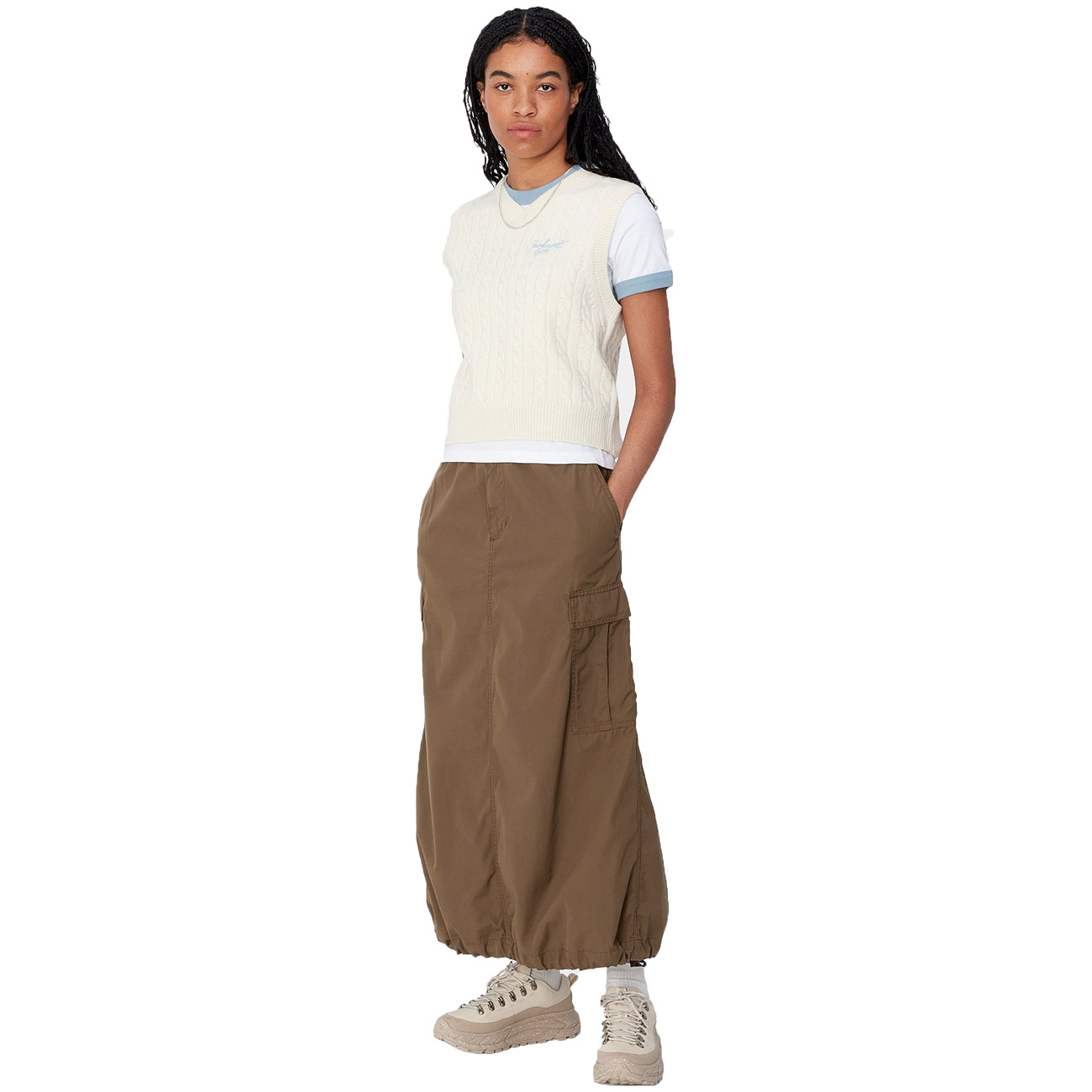 Carhartt WIP Damen Cargohose W' Cargo Skirt Long