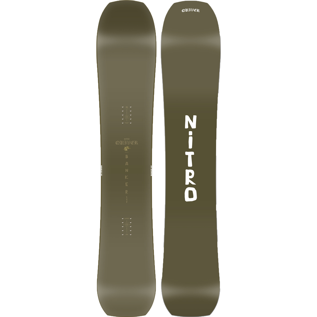 Nitro Herren All Mountain Snowboard BANKER