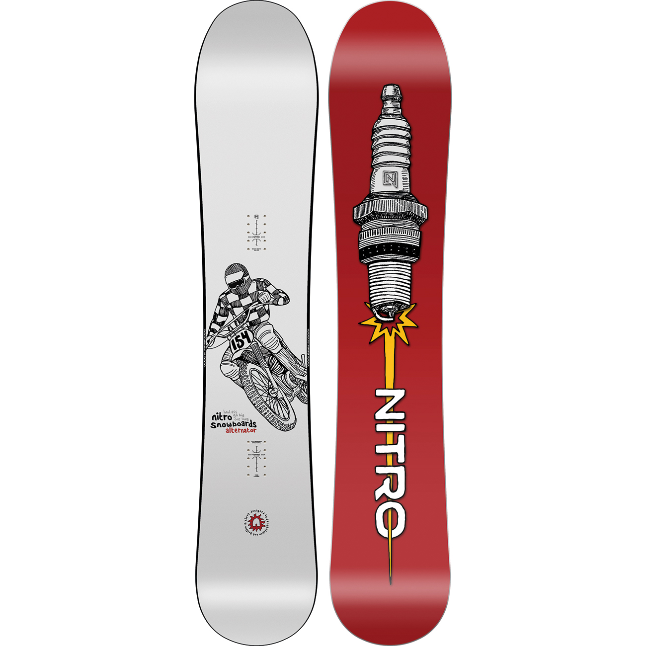 Nitro Herren All Mountain Snowboard ALTERNATOR