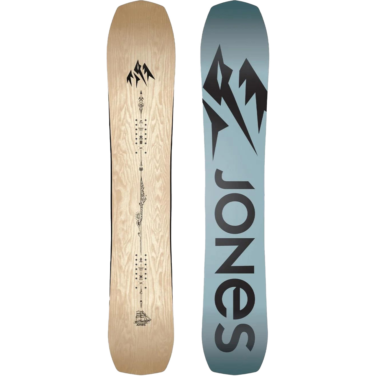 Jones Herren Freeride Snowboard Flagship