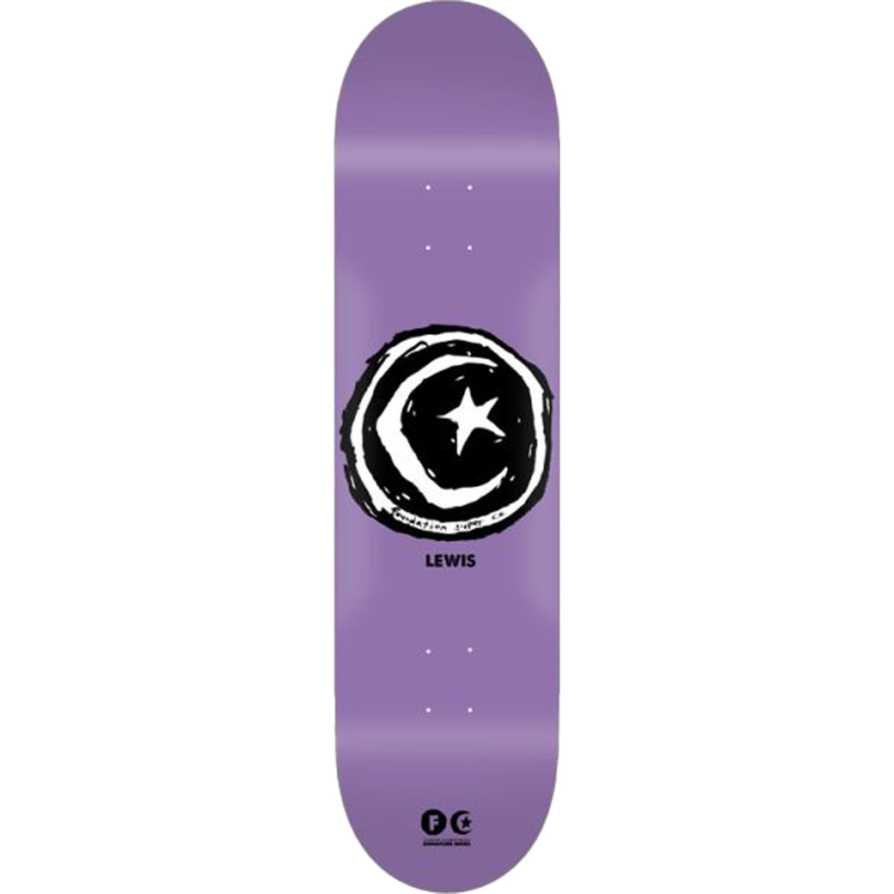 Foundation Skateboard Deck Julian Lewis Star & Moon