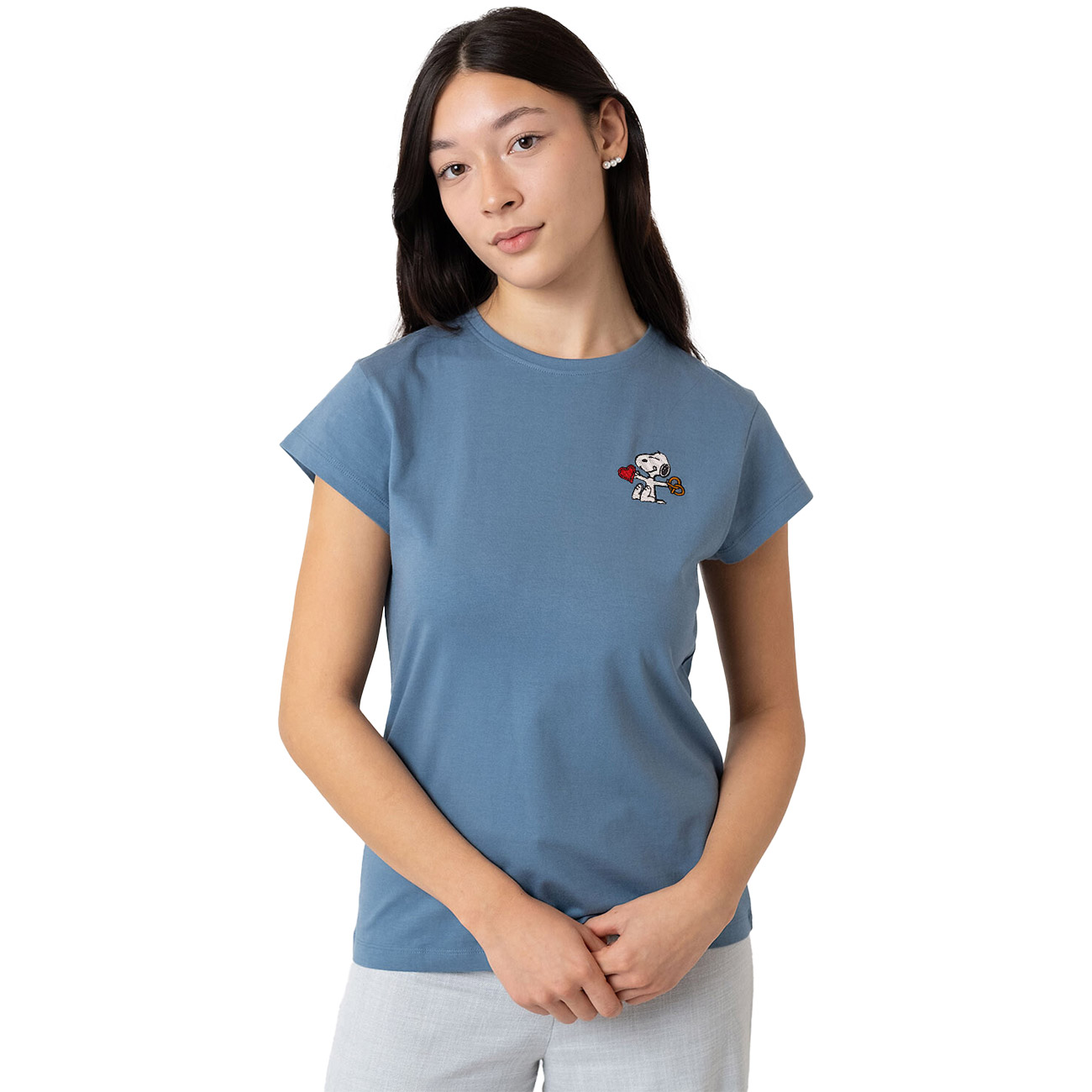 Bavarian Caps Damen T-Shirt Peanuts: Snoopy