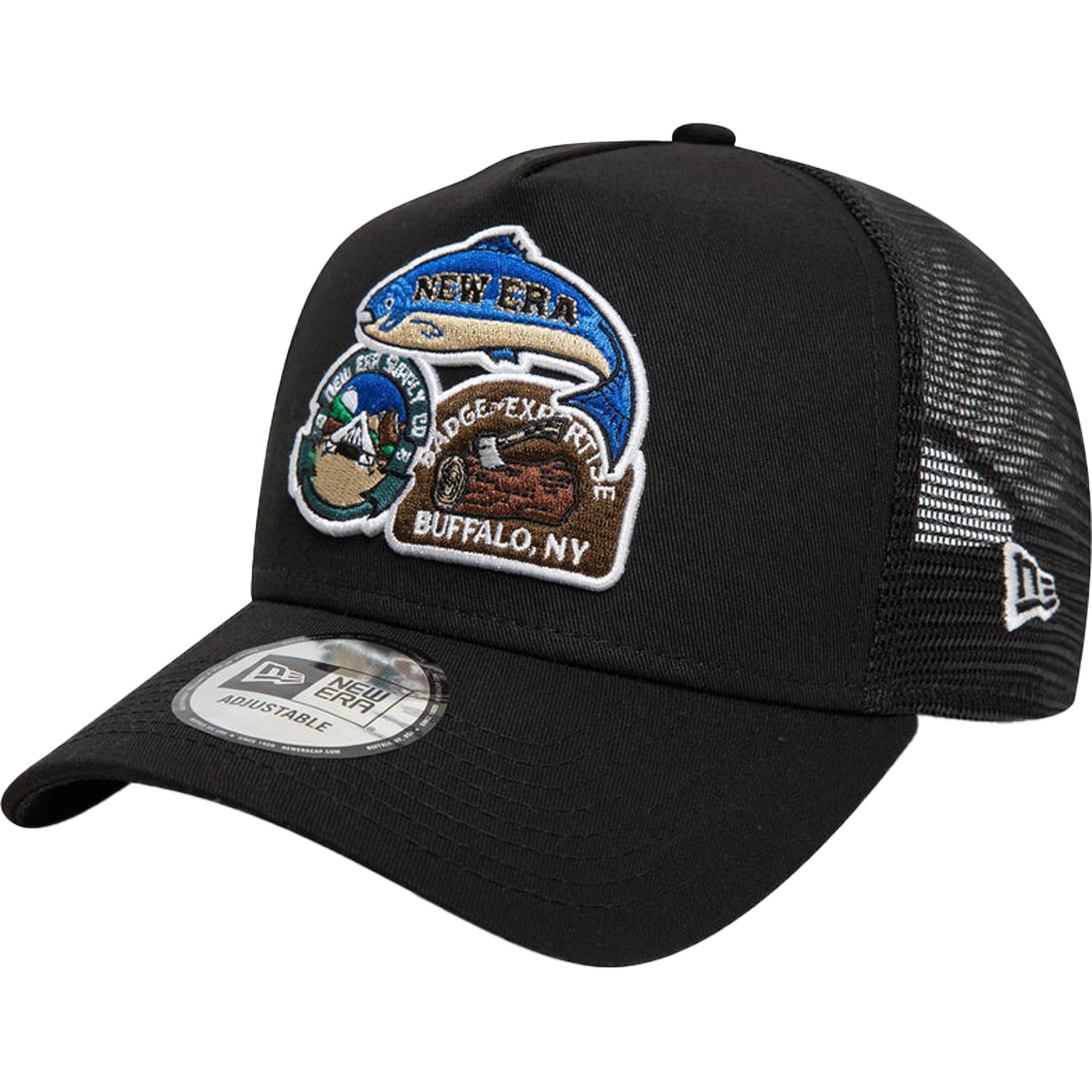 New Era Buffalo Outdoor 9FORTY A-Frame Trucker Cap