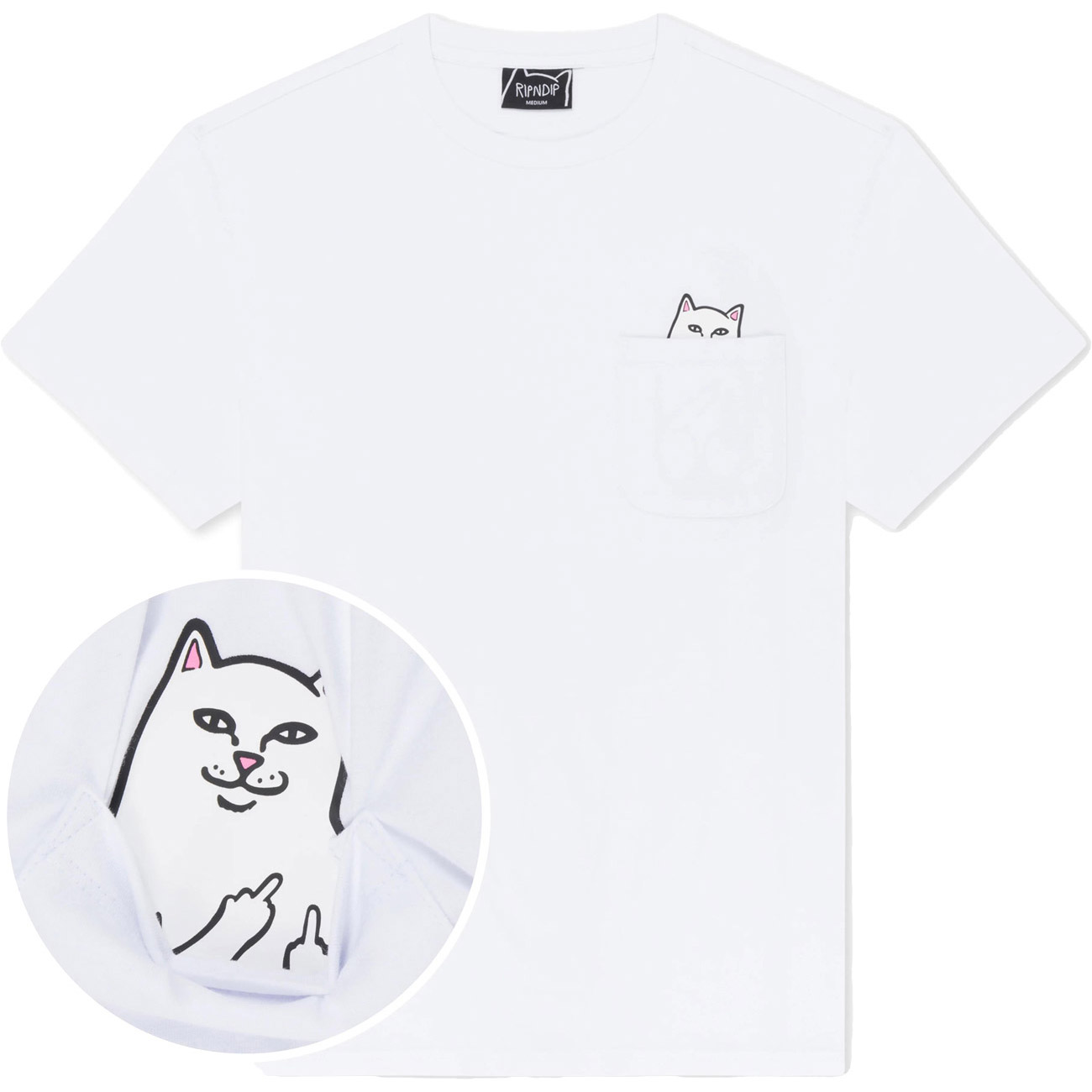 Rip N Dip T-Shirt LORD NERMAL POCKET TEE