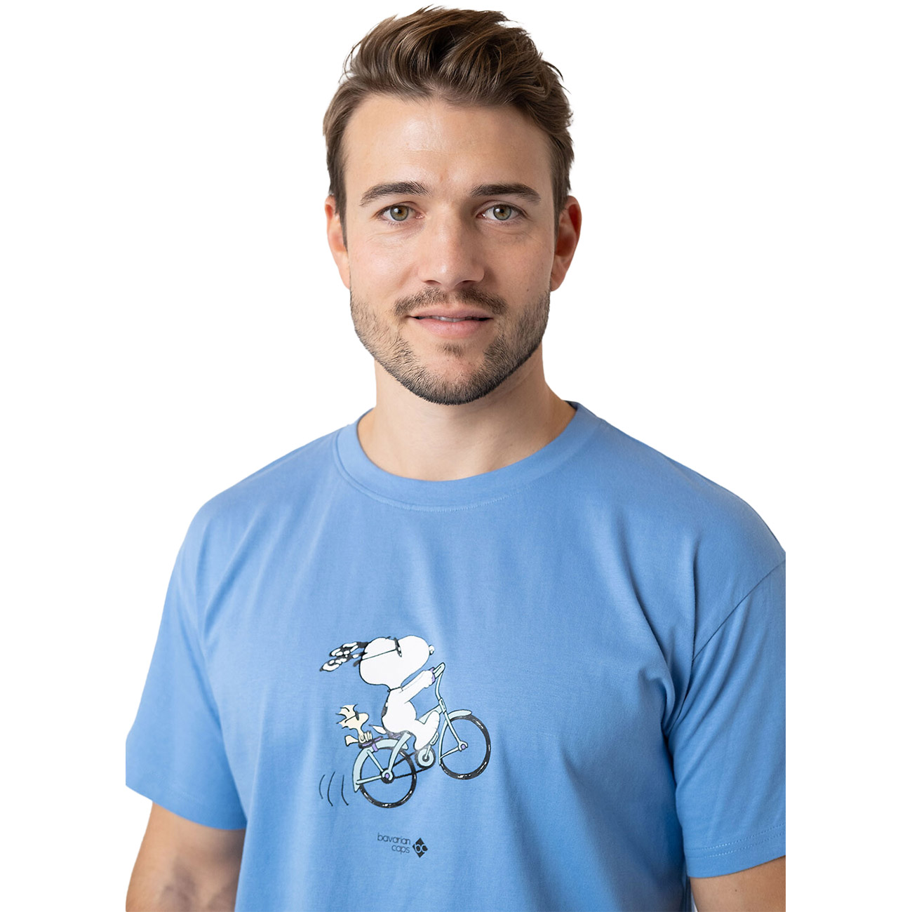 Bavarian Caps Herren T-Shirt Peanuts Radln