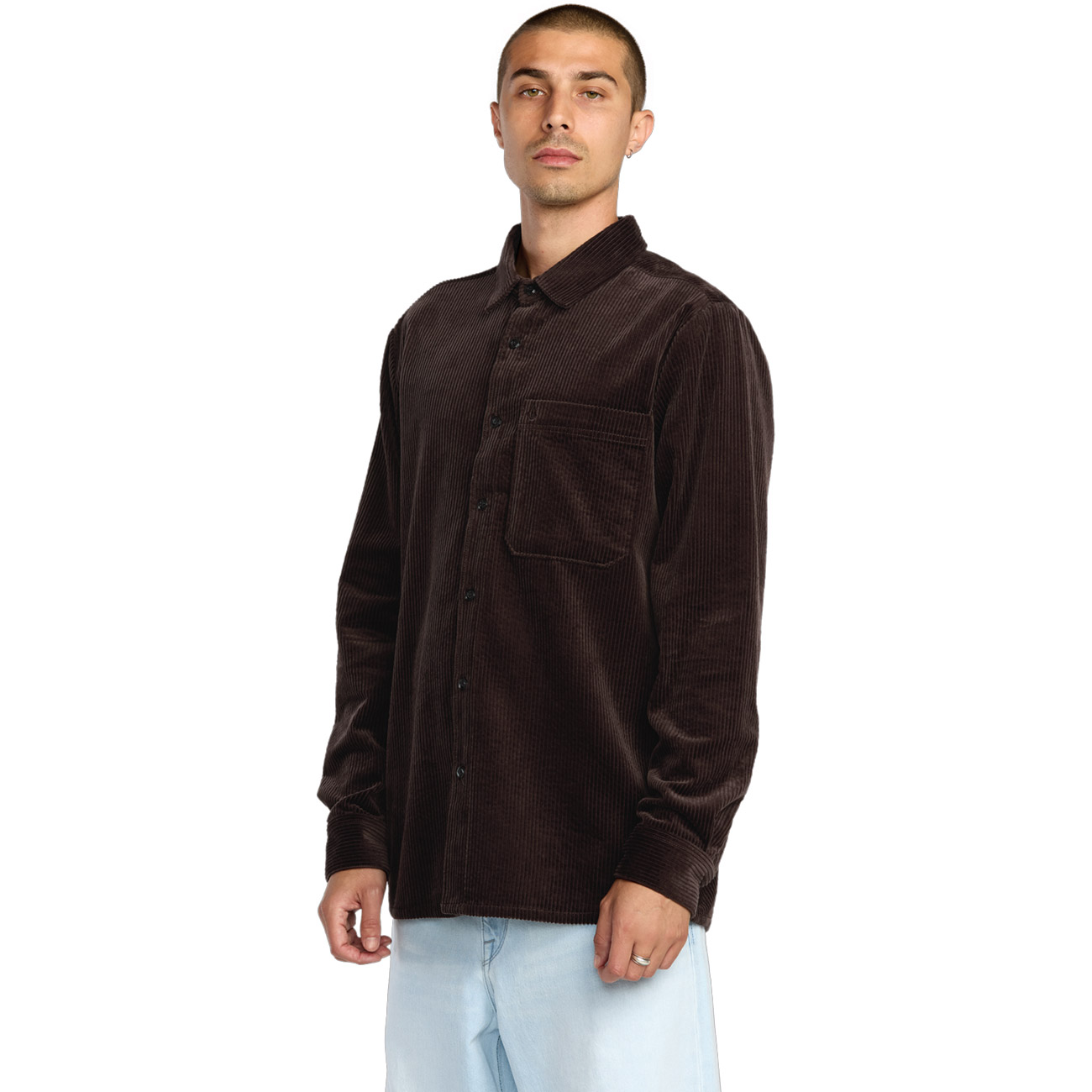 Volcom Herren Hemd  FOSTERED LS