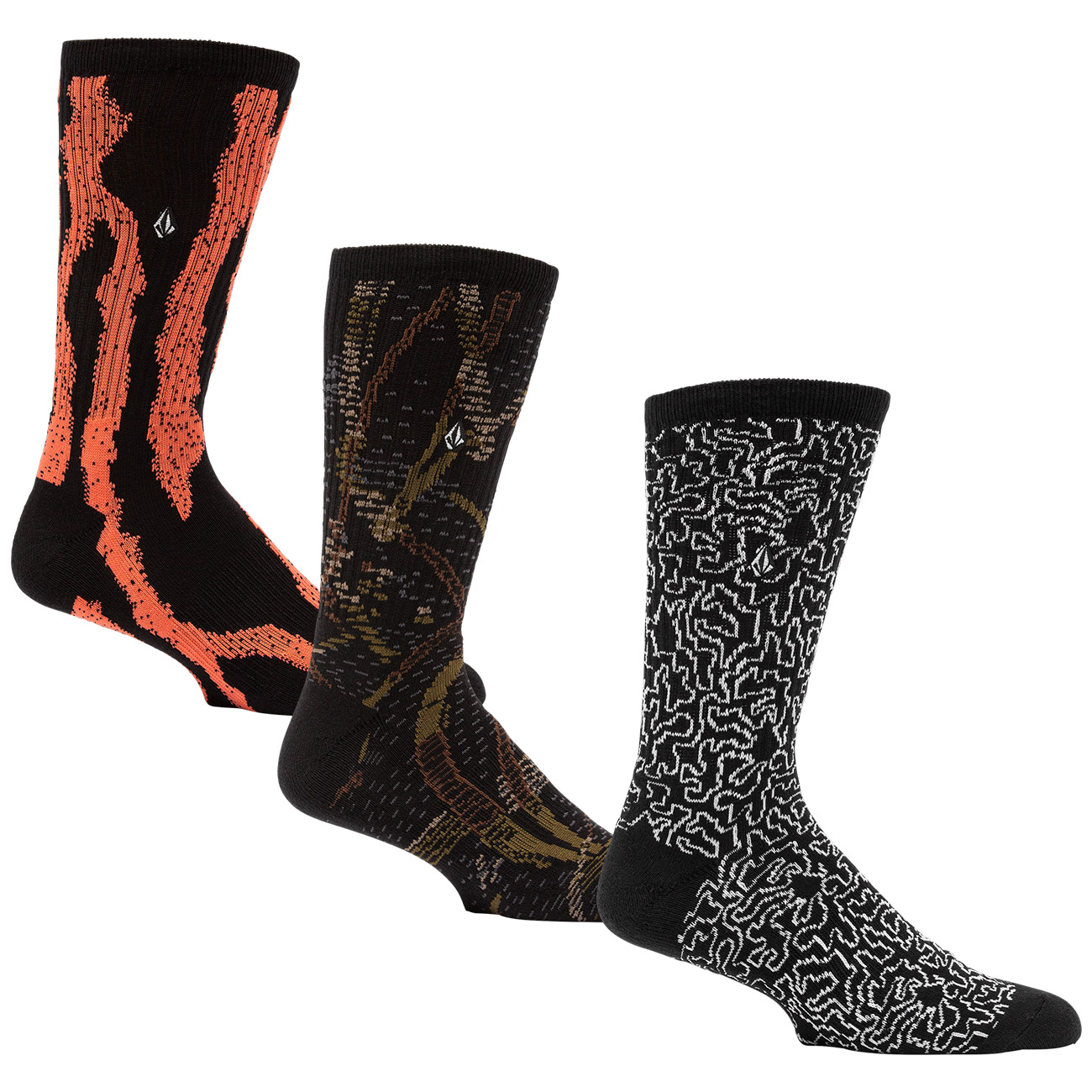 Volcom Herren Socken STONEY SOCK 3PK