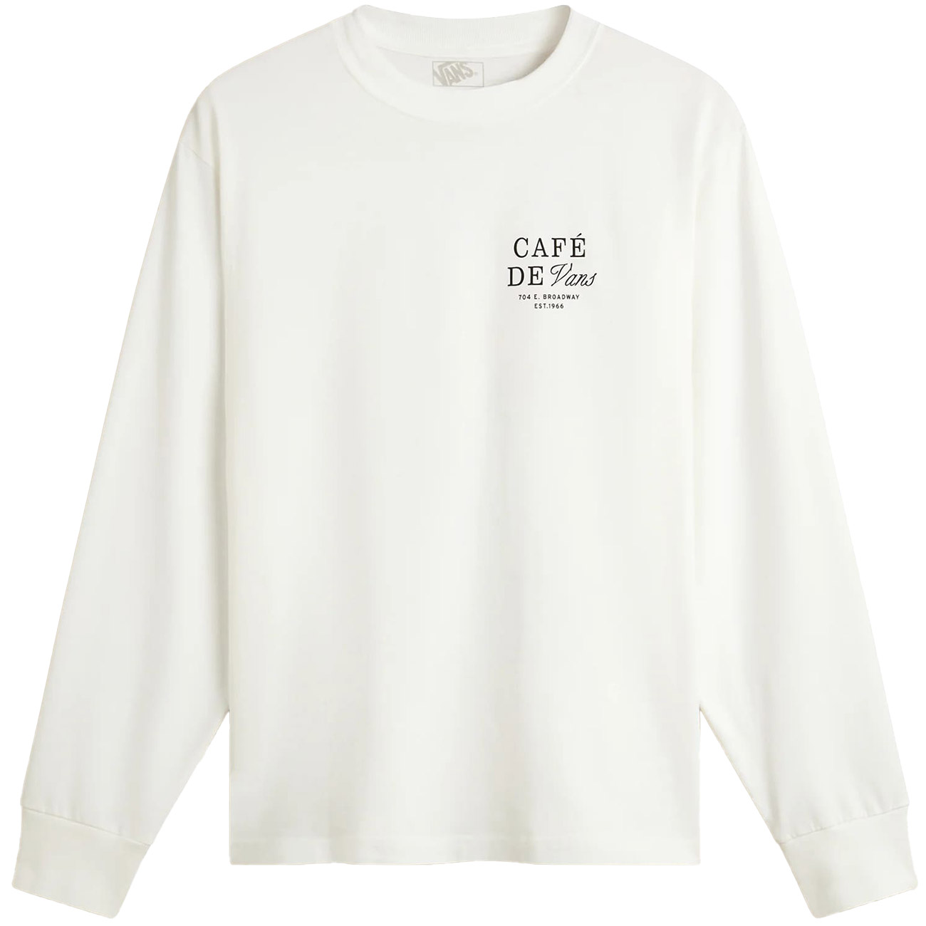 Vans Herren Longsleeve Cafe Vans LS