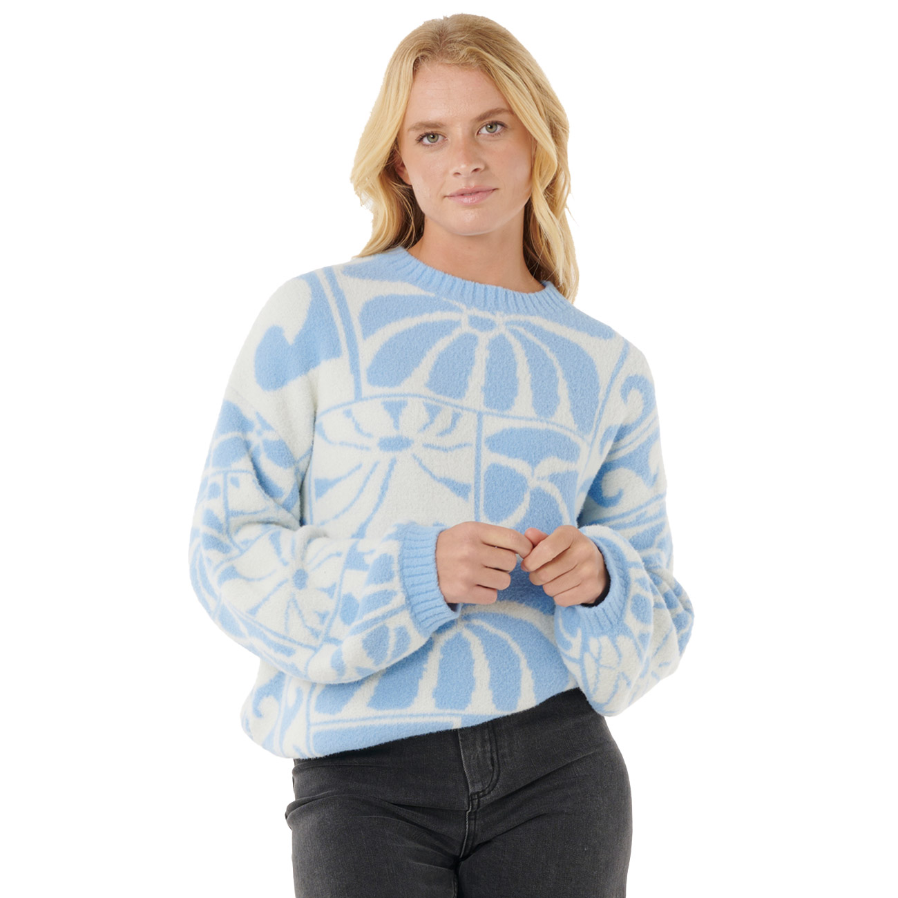 Rip Curl Damen Strickpullover AOTS-TY WILLIAMS JACQUARD CREW