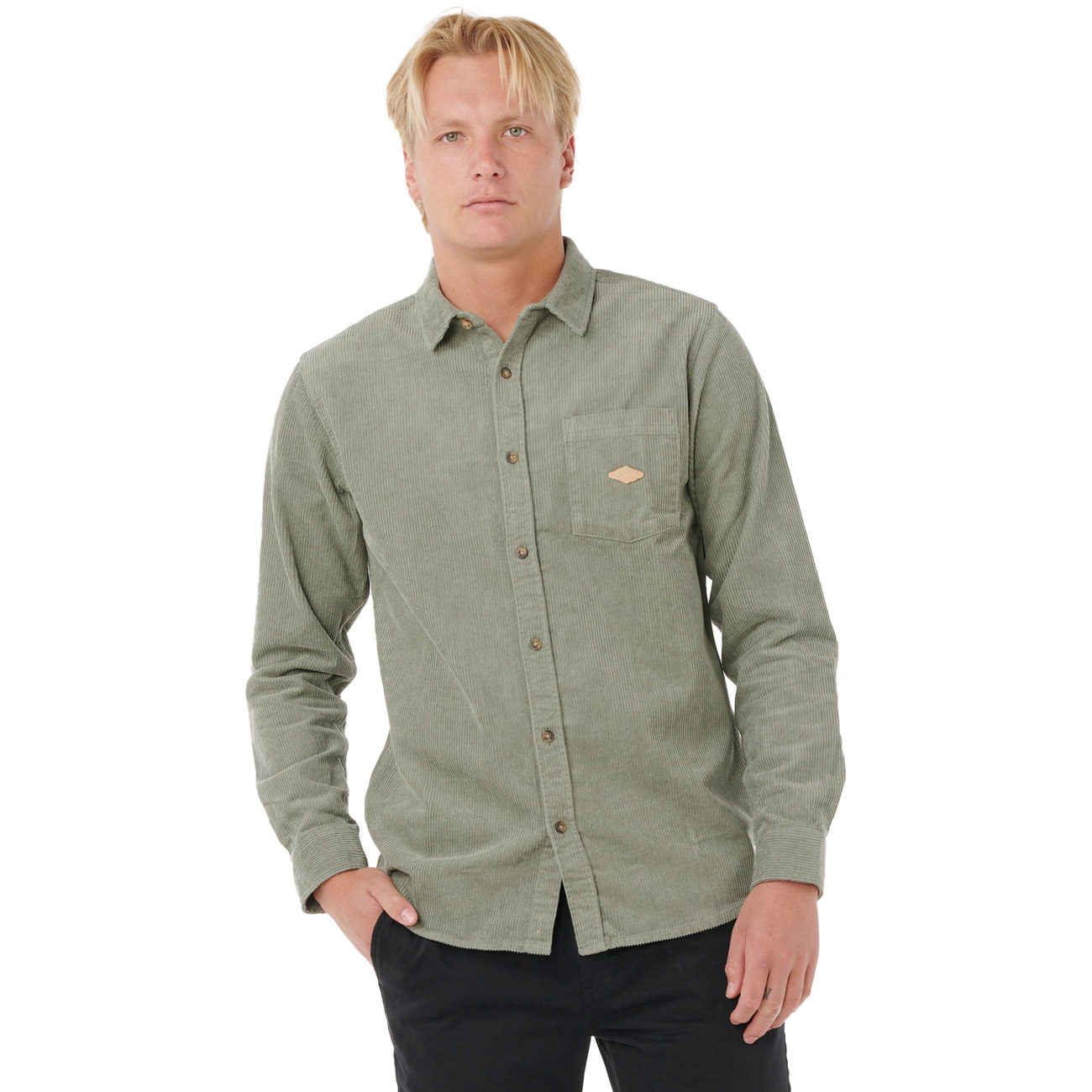 Rip Curl Herren Hemd CLASSIC SURF CORD L/S SHIRT