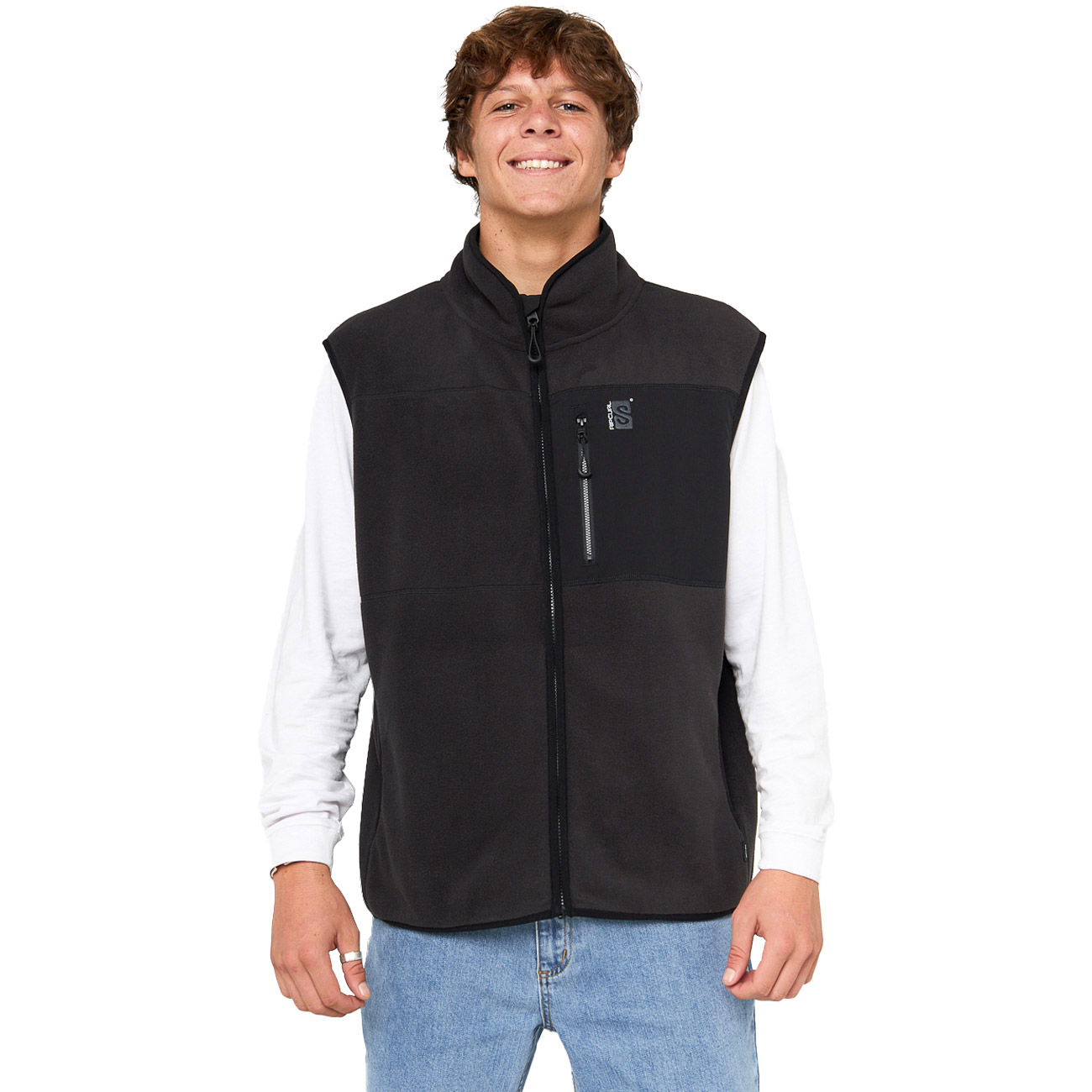 Rip Curl Herren Fleeceweste SEARCH POLAR FLEECE VEST
