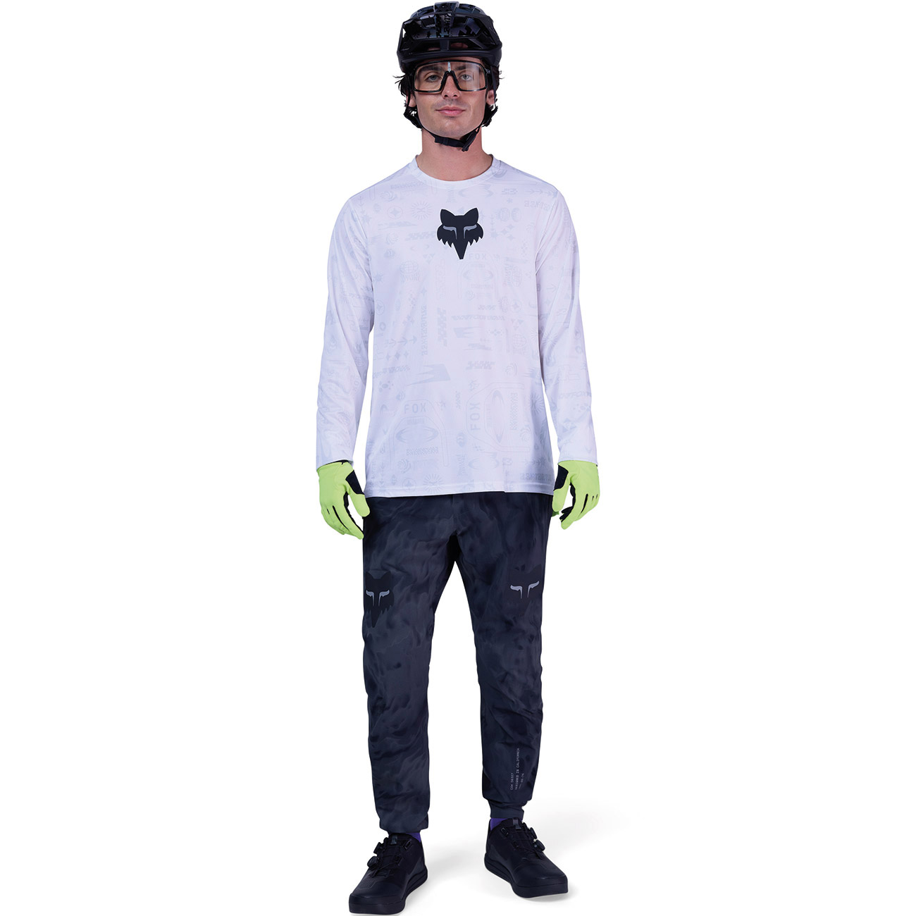 Fox Herren Bike Oberteil RANGER LS JERSEY LUNAR SE