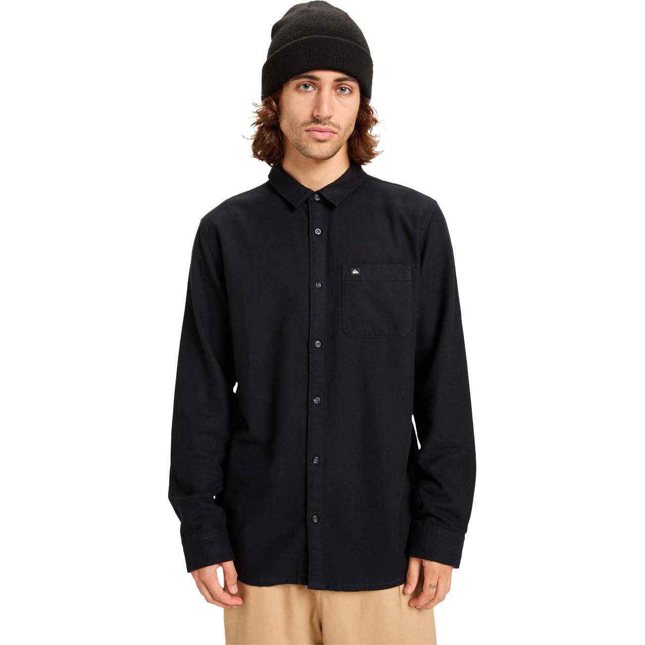Quiksilver Herren Hemd  MOTHERFLY SOLID LS SHIRT