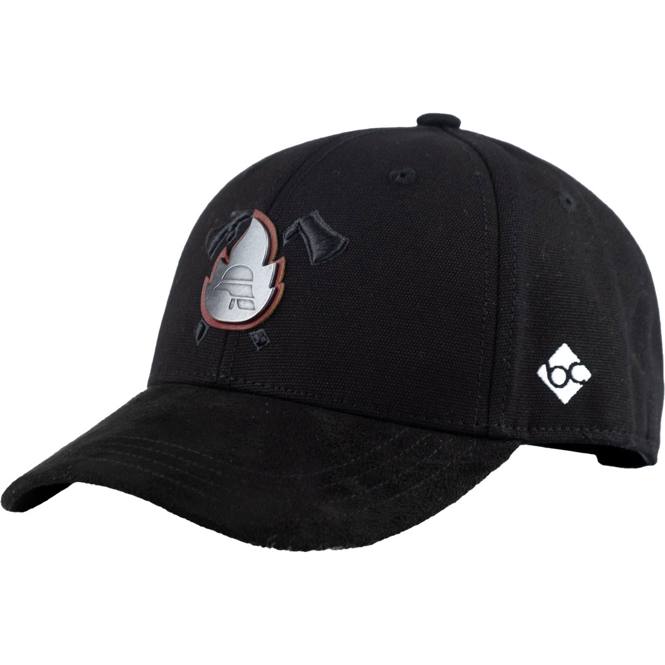 Bavarian Caps Cap Feuerwehr - Black Edition (Curved)