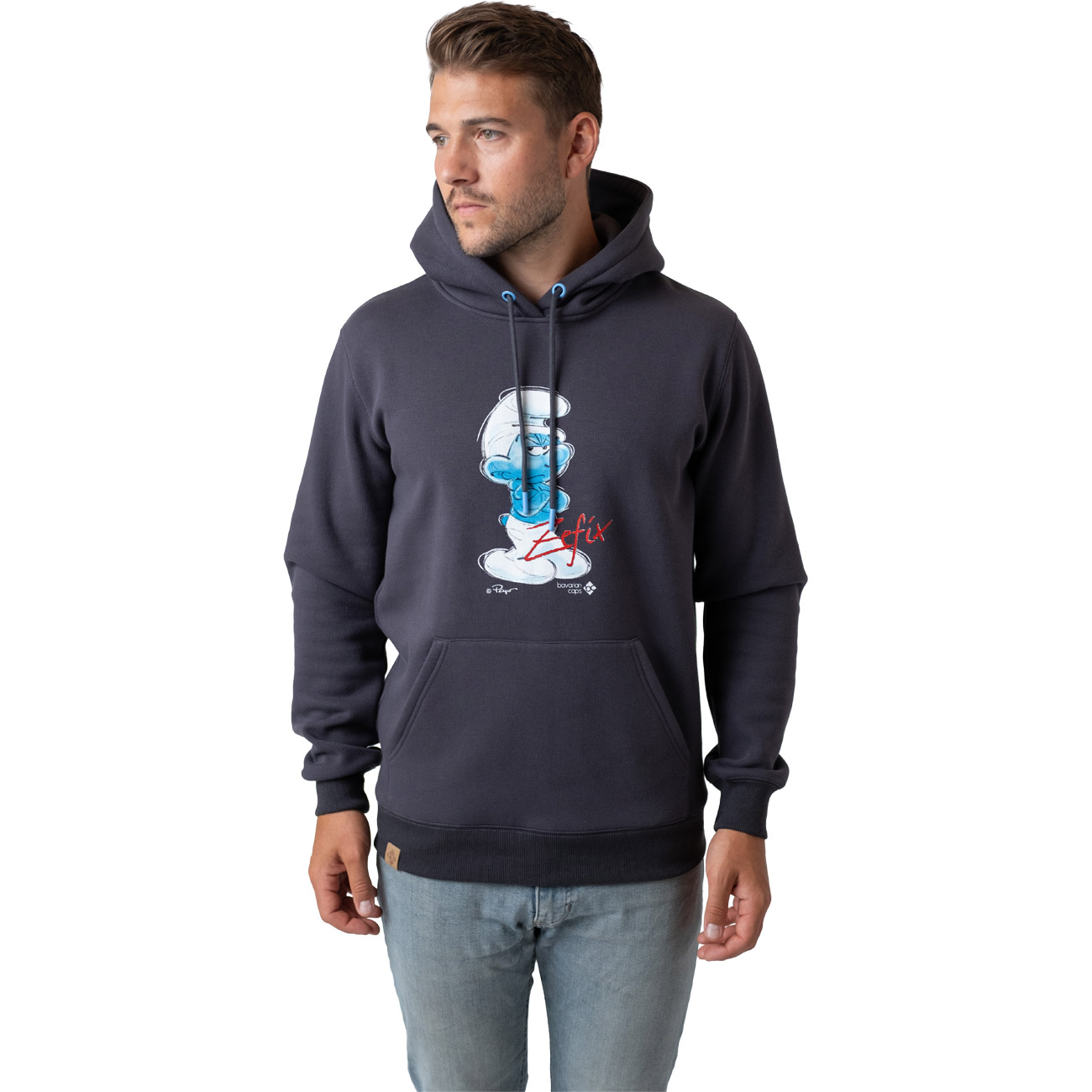 Bavarian Caps Herren Hoodie Muffi, Zefix