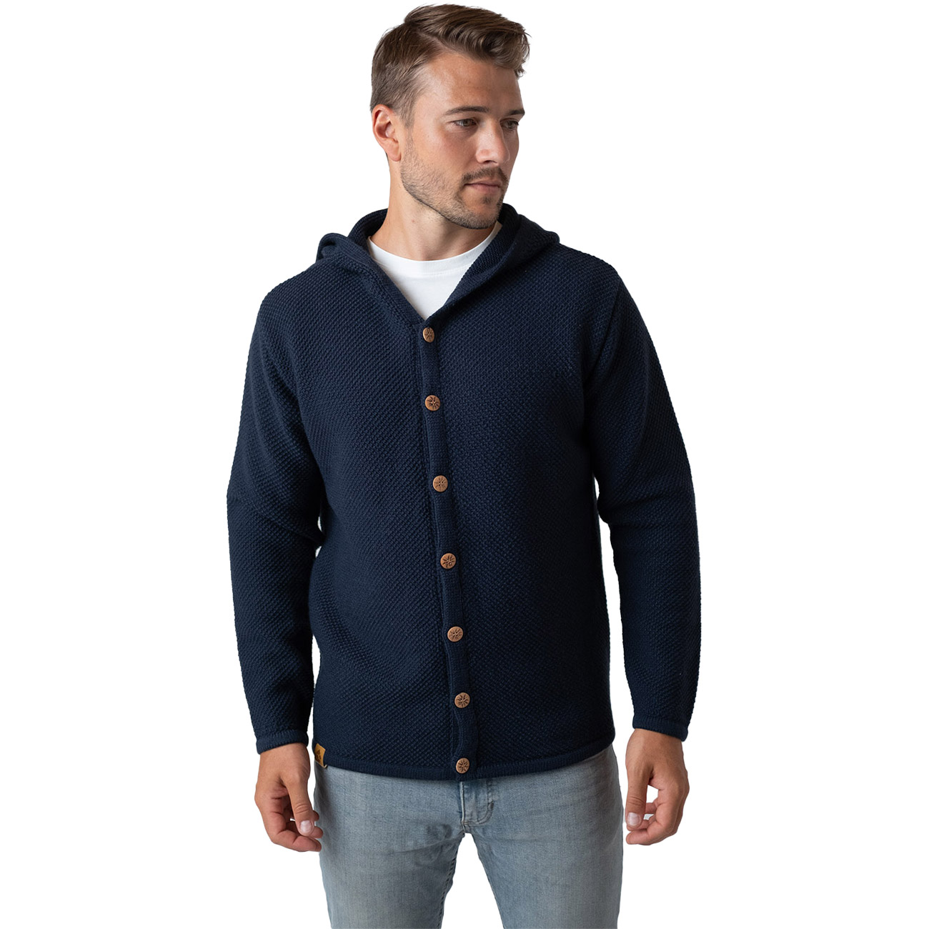 Bavarian Caps Herren Cardigan Strickjanker Sebastian