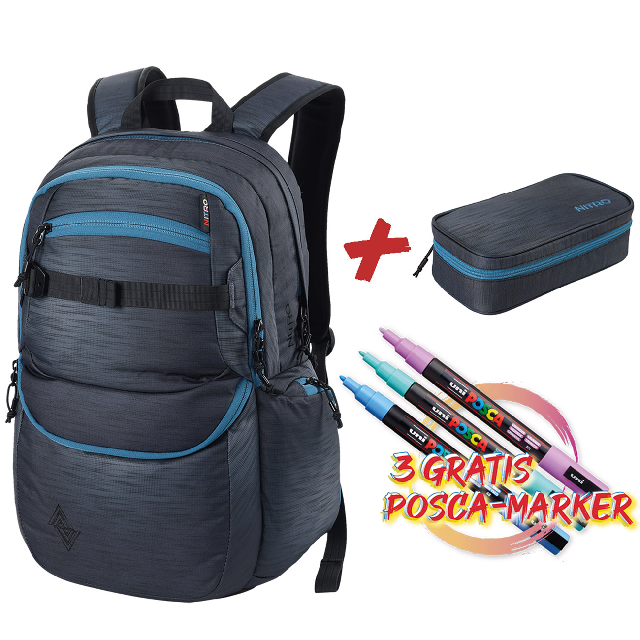 Future Hero Set inkl. Pencil Case plus 3x gratis POSCA Marker