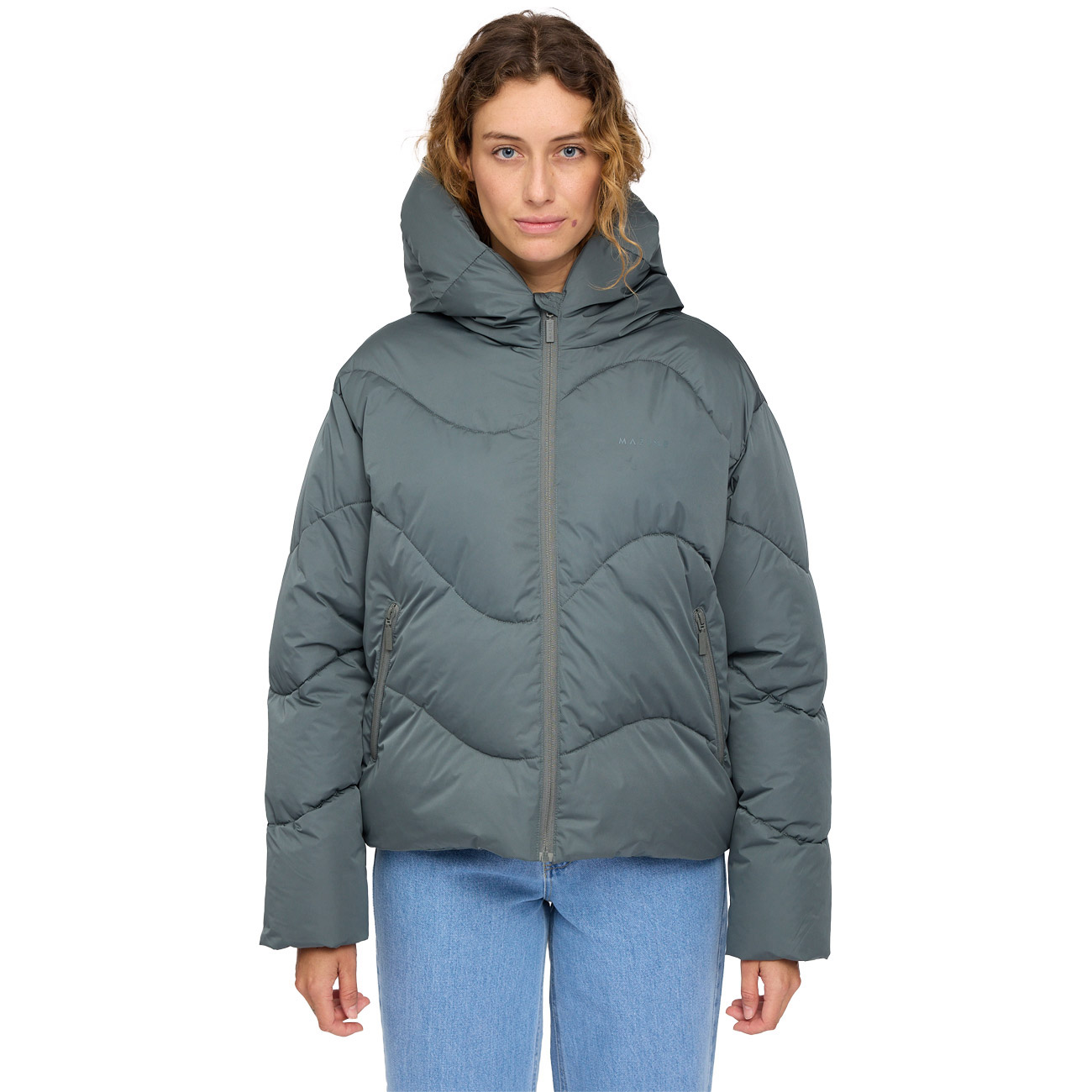 Mazine Damen Winterjacke Waves Quilt Short Puffer Jacket