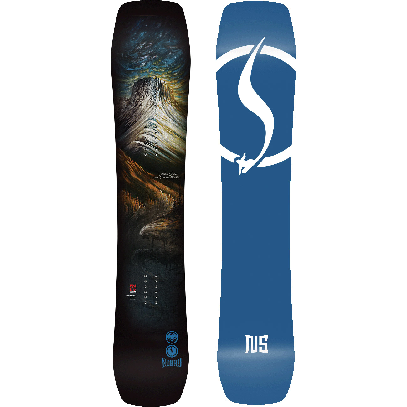Never Summer All Mountain Snowboard Nokhu