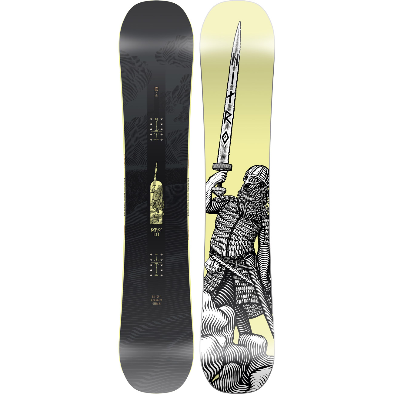 Nitro Herren Freestyle Snowboard BEAST