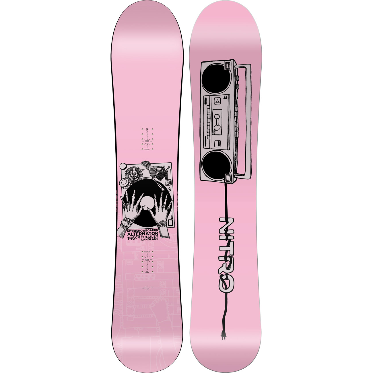 Nitro Damen All Mountain Snowboard ALTERNATOR x HAILEY