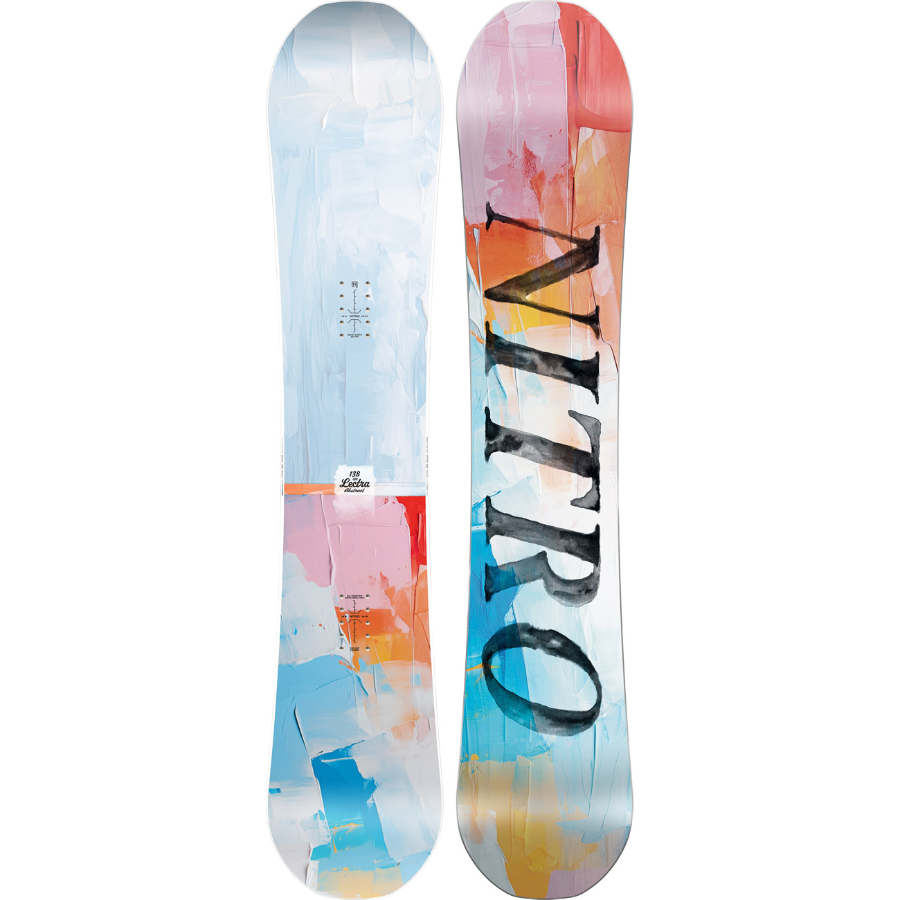 Nitro Damen All Mountain Snowboard LECTRA ABSTRACT