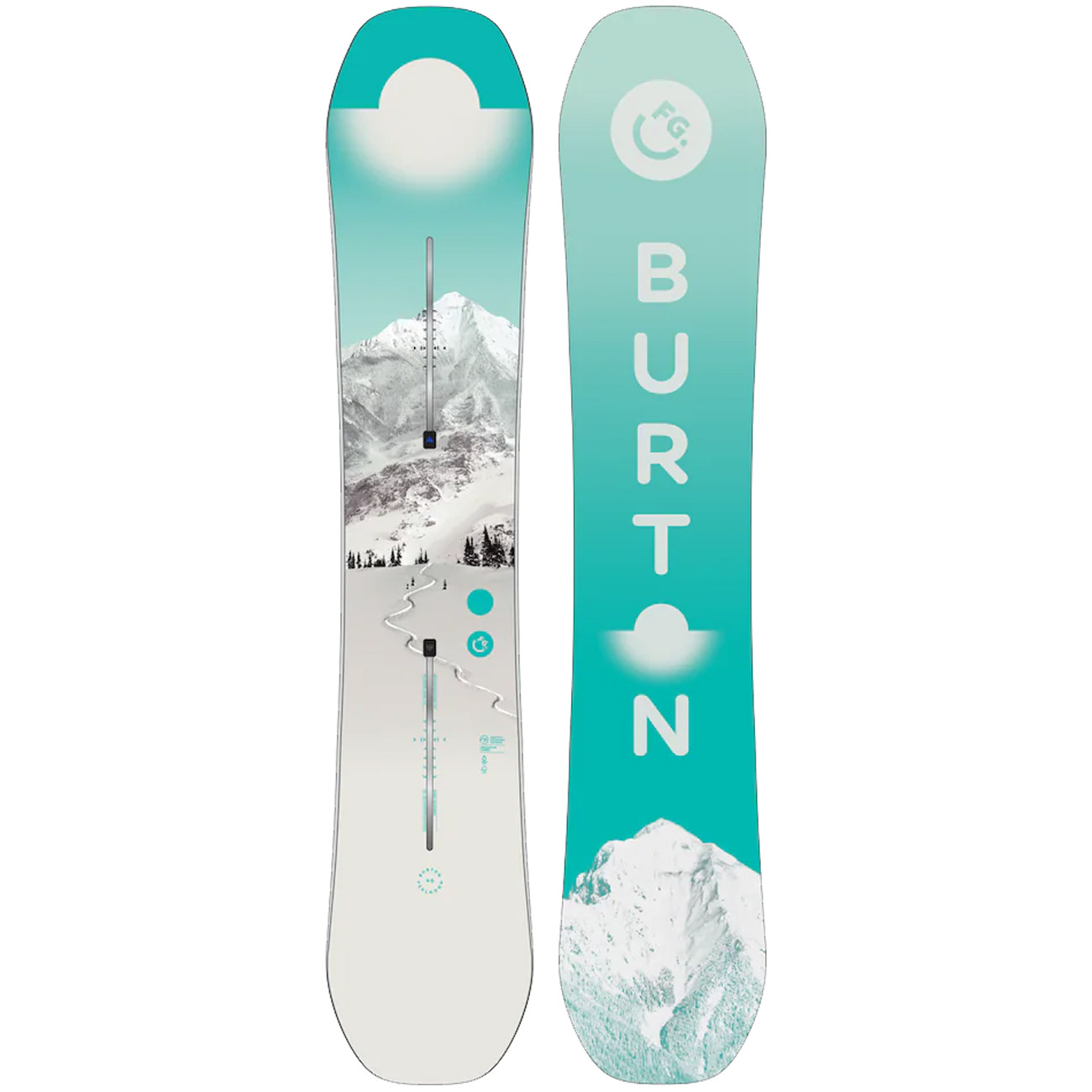Burton Damen All Mountain Snowboard W's Feelgood