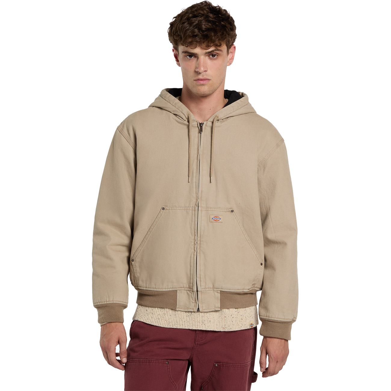 Dickies Herren Übergangsjacke HILHAM HOODED CANVAS JACKET
