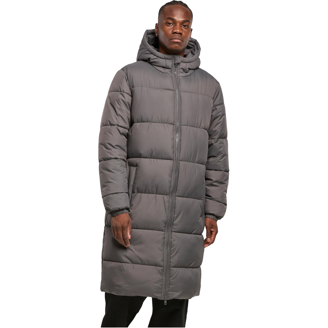 Urban Classics Herren Mantel M' Long Puffer Coat