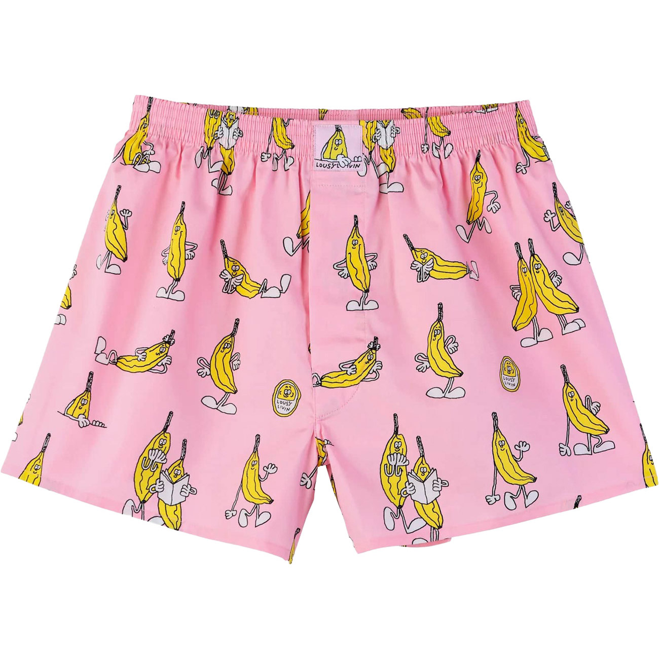 Lousy Livin Boxershorts Pink Banana