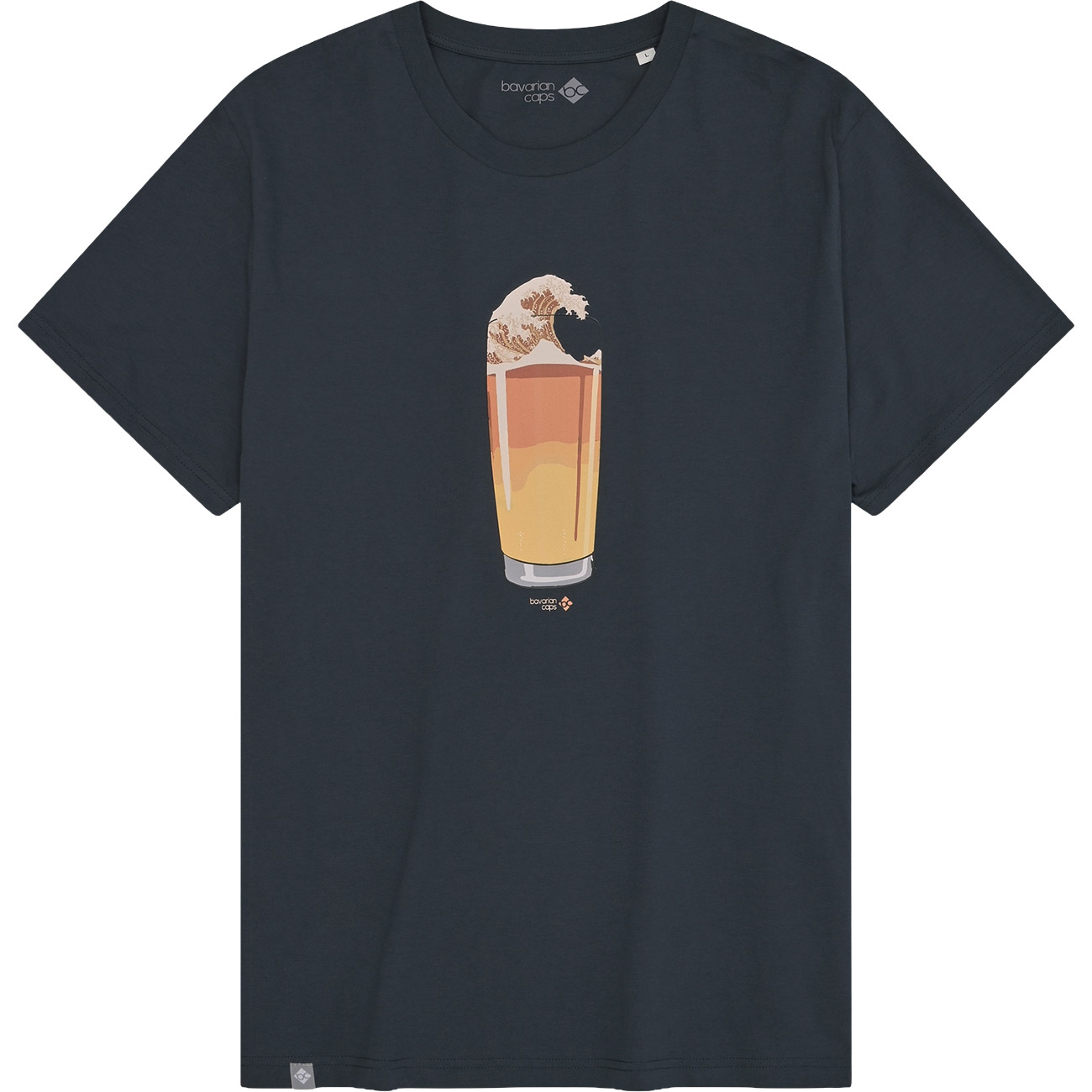 Bavarian Caps Herren T-Shirt Bierwelle