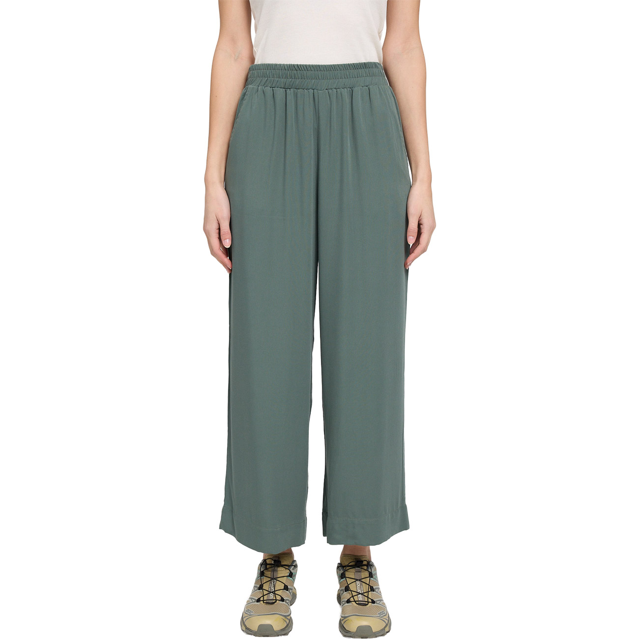 Mazine Damen Hose Wide Leg Viscose Pants